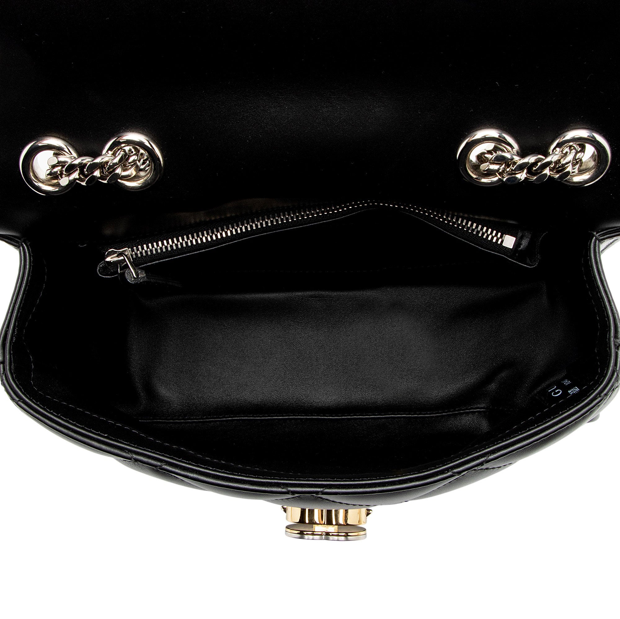Gucci Calfskin Deco Small Shoulder Bag