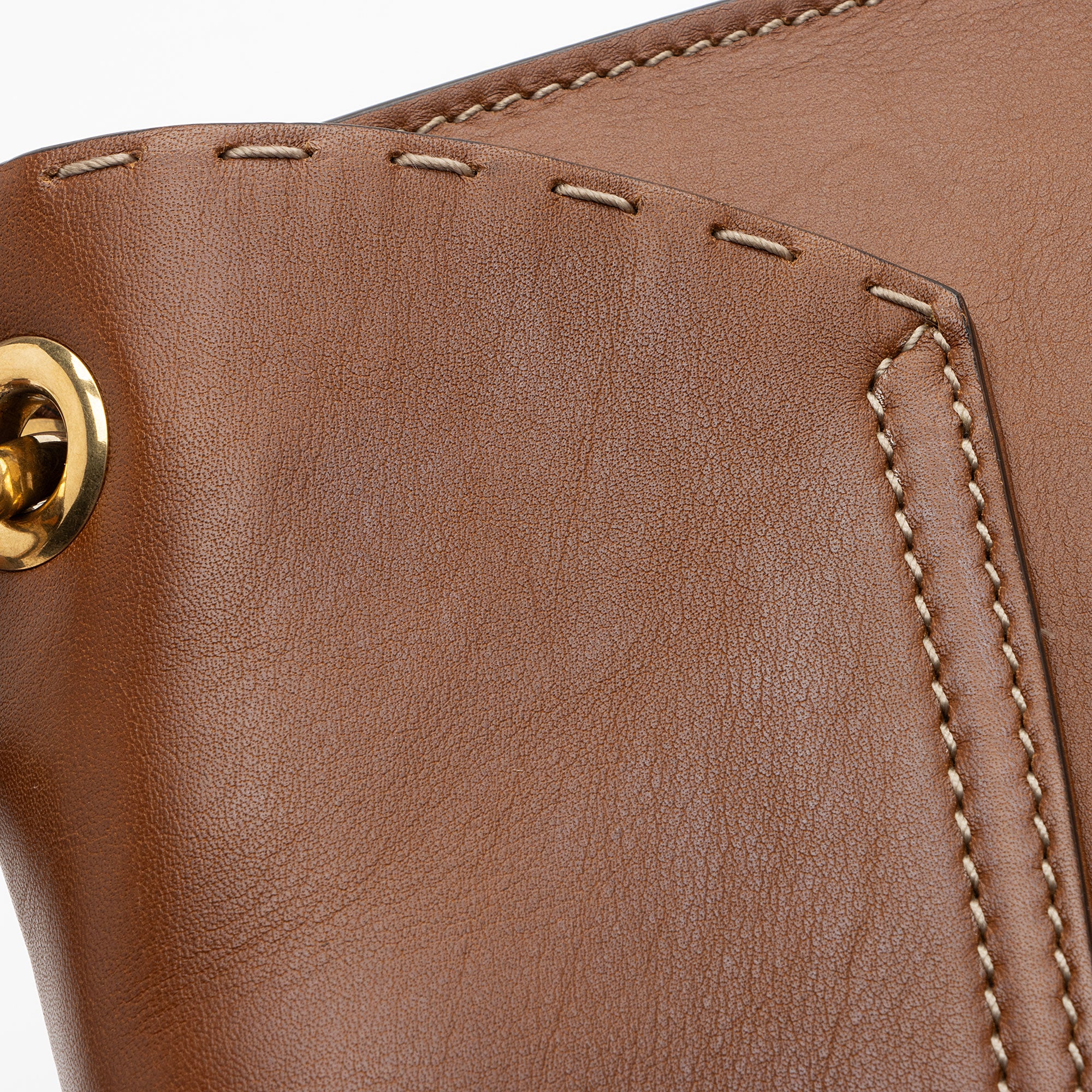 Gucci Calfskin GG Marmont Tiger Shoulder Bag