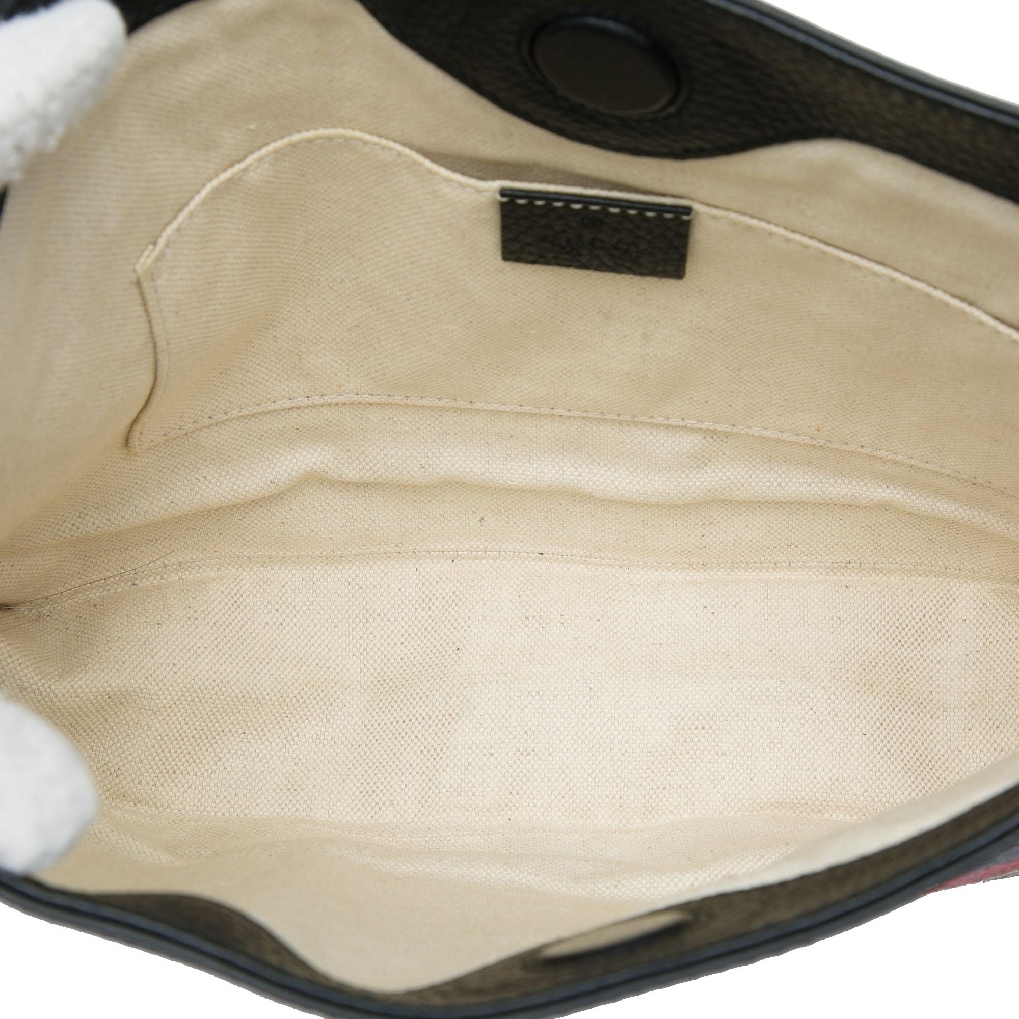 Gucci Calfskin Kingsnake Shoulder Bag