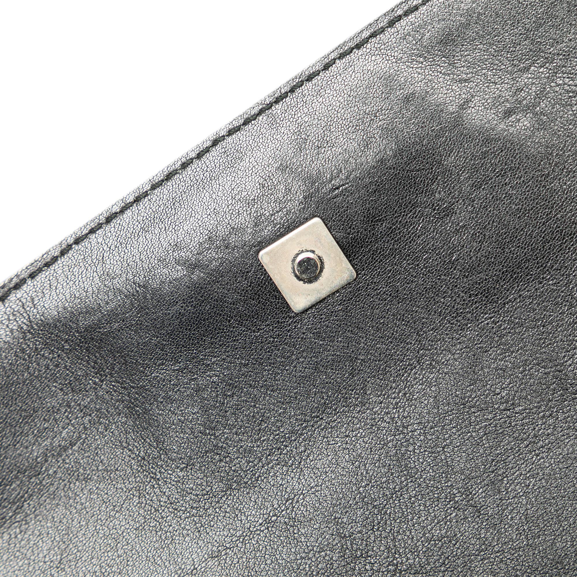 Gucci Calfskin Leather Chain Shoulder Bag (SHG-sH7X6Y)