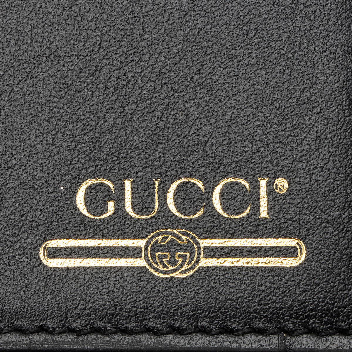 Gucci Calfskin Logo Bifold Wallet