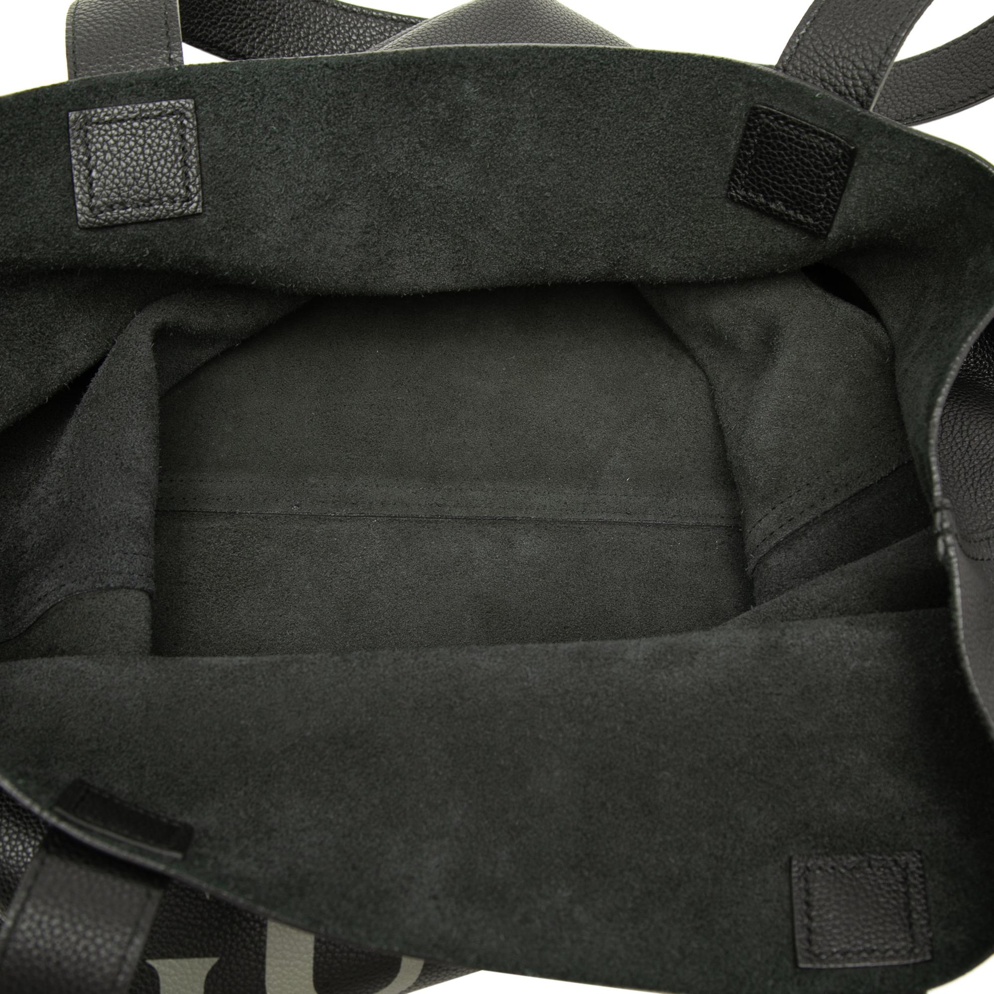 Gucci Calfskin Logo Tote