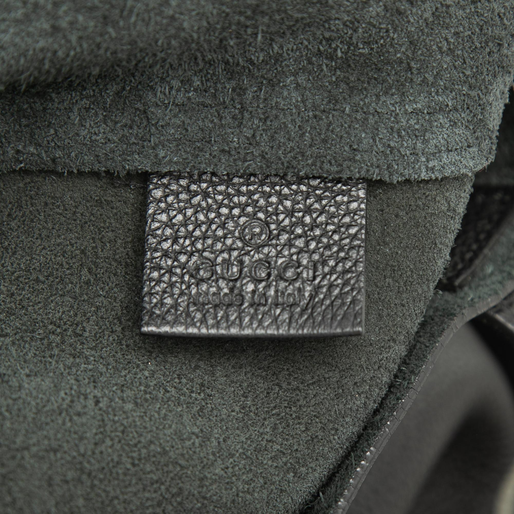 Gucci Calfskin Logo Tote