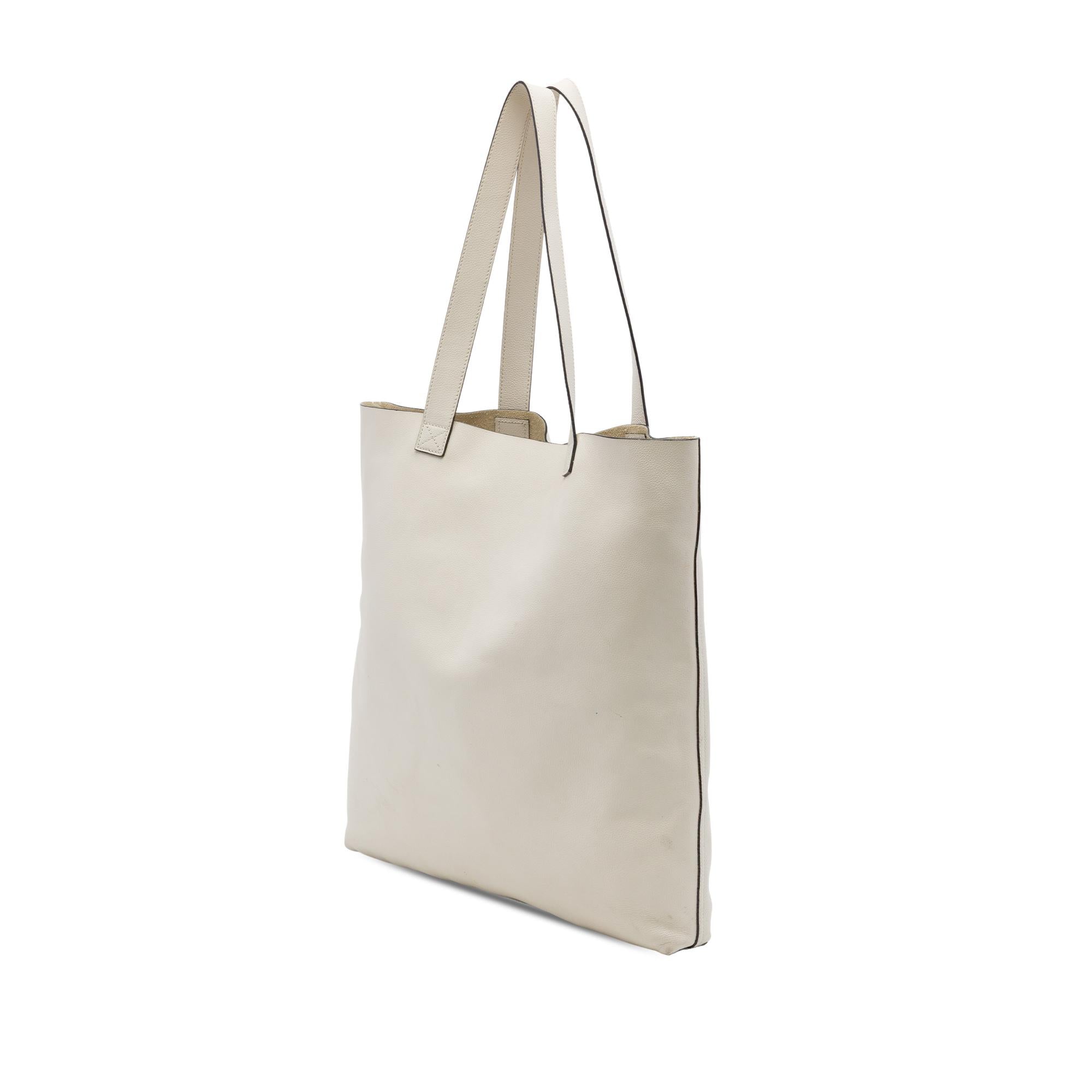 Gucci Calfskin Logo Tote
