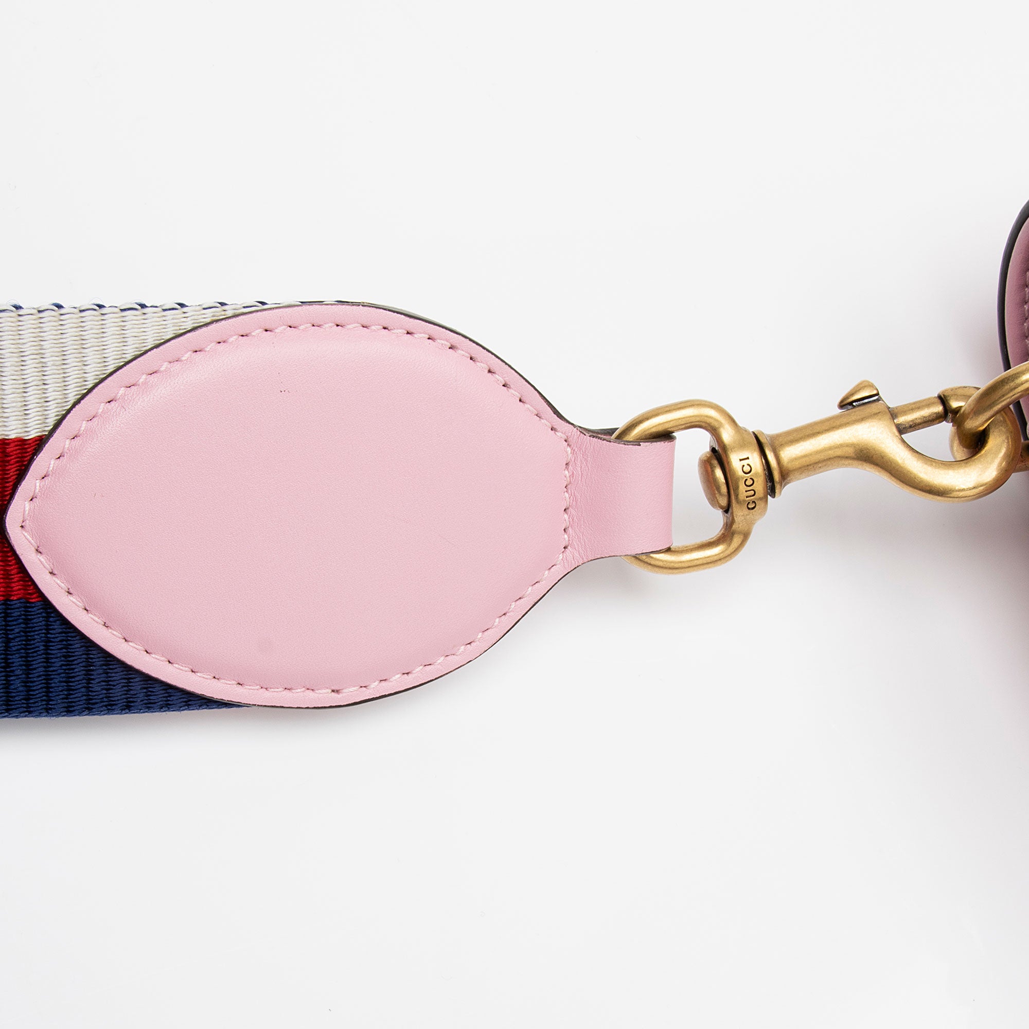 Gucci Calfskin Pearl Bee Broadway Mini Shoulder Bag