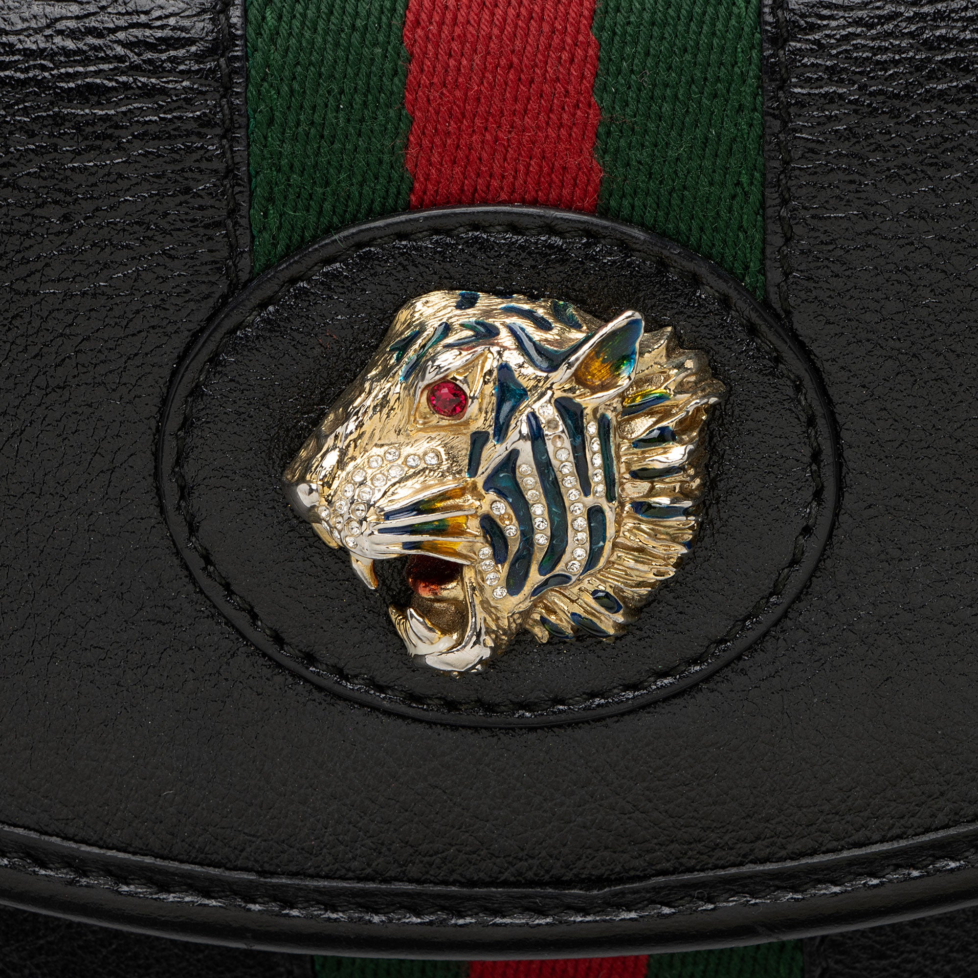 Gucci Calfskin Rajah Mini Flap Bag
