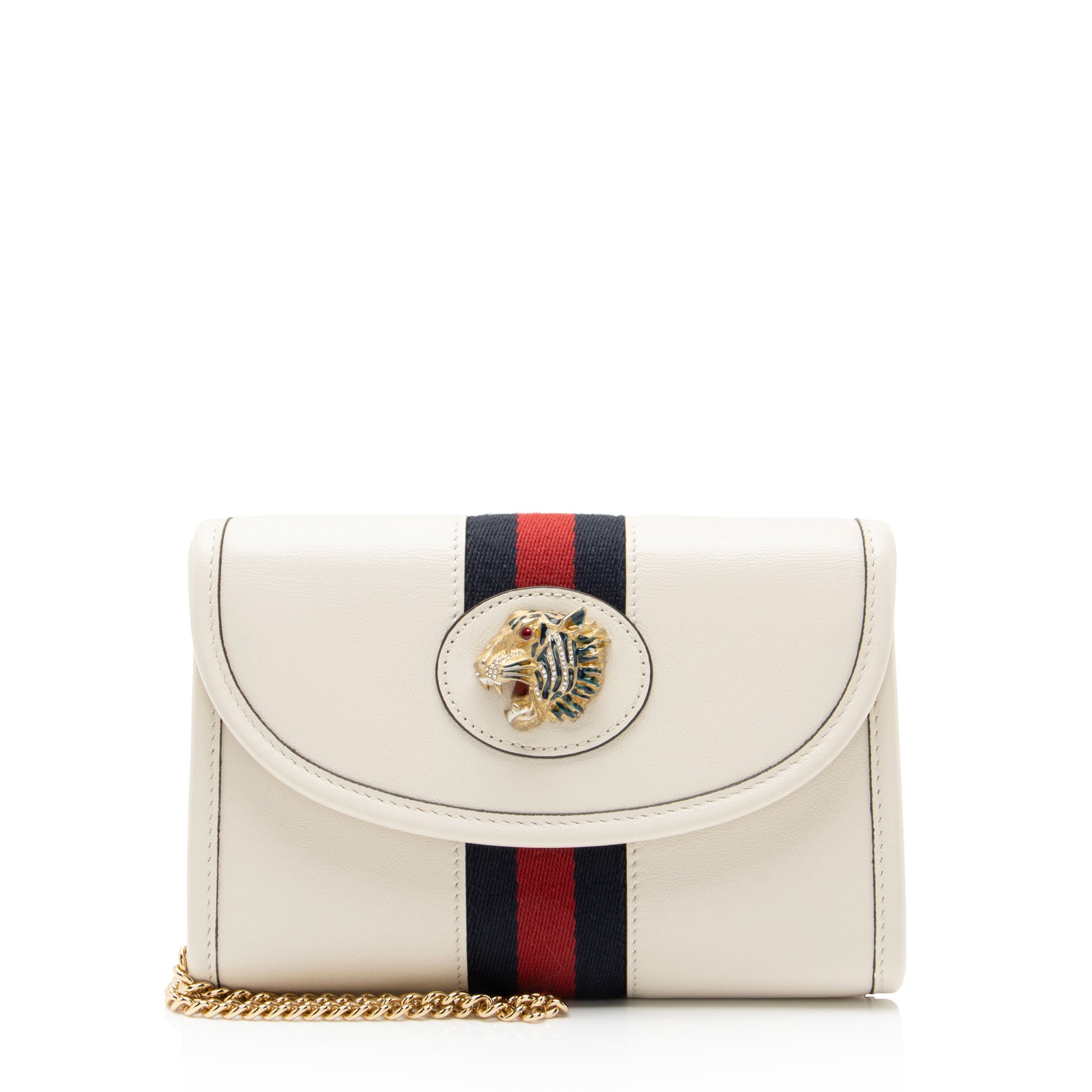 Gucci Calfskin Rajah Mini Flap Bag