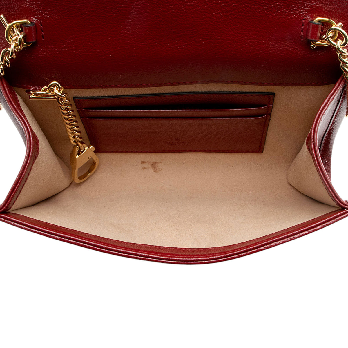Gucci Calfskin Rajah Mini Flap Bag