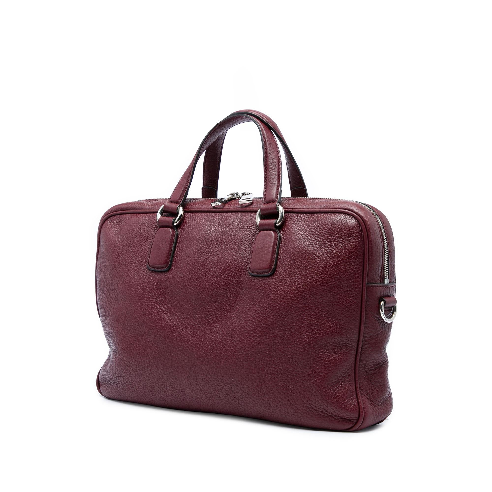 Gucci Calfskin Soho Briefcase
