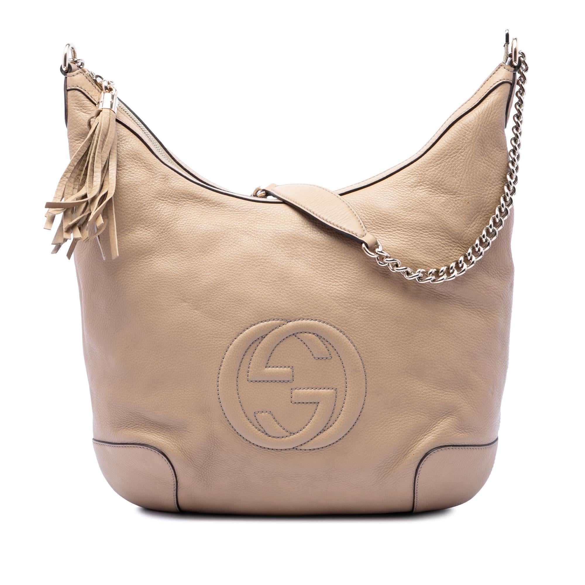 Gucci Calfskin Soho Chain Shoulder Bag
