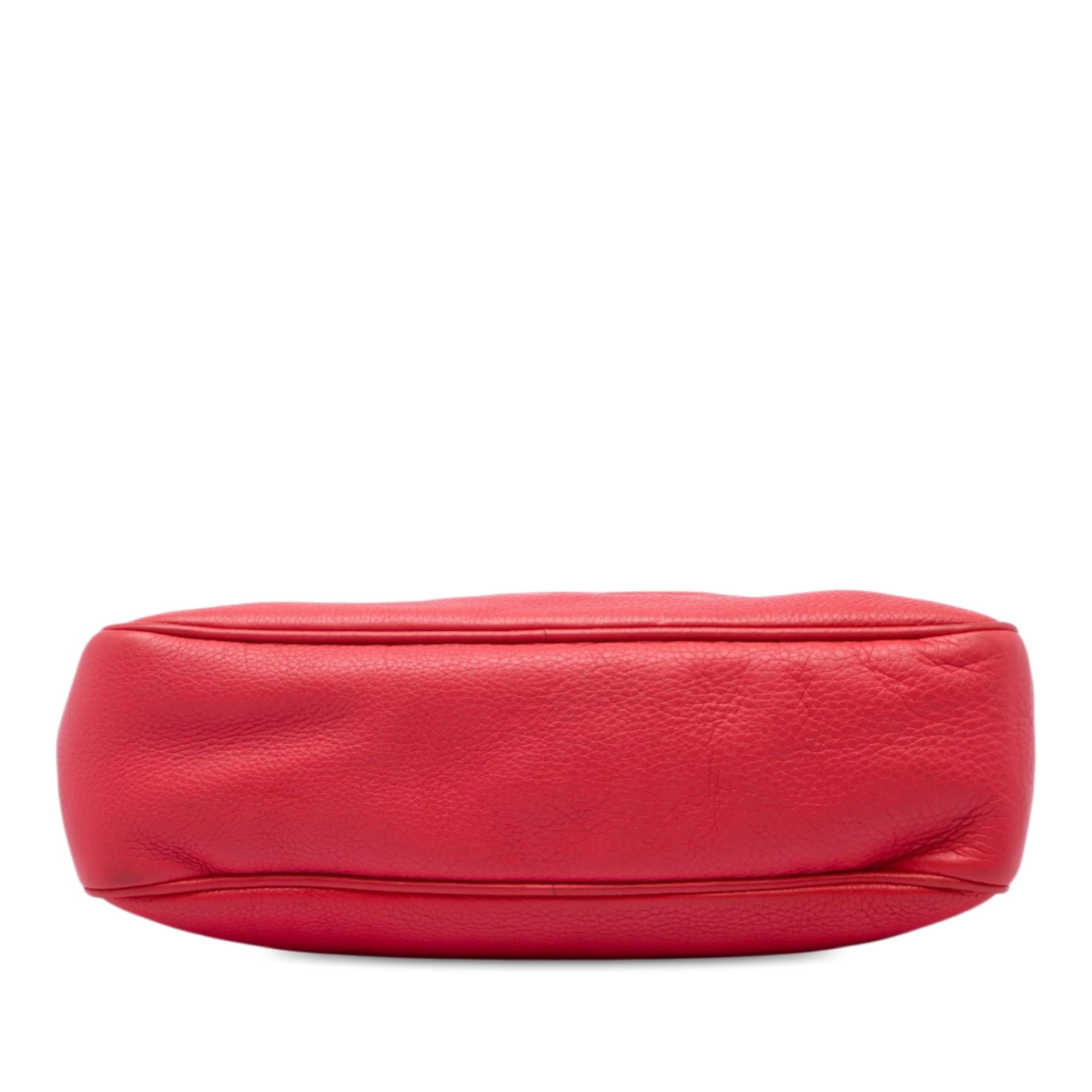 Gucci Calfskin Soho Chain Zip Shoulder Bag