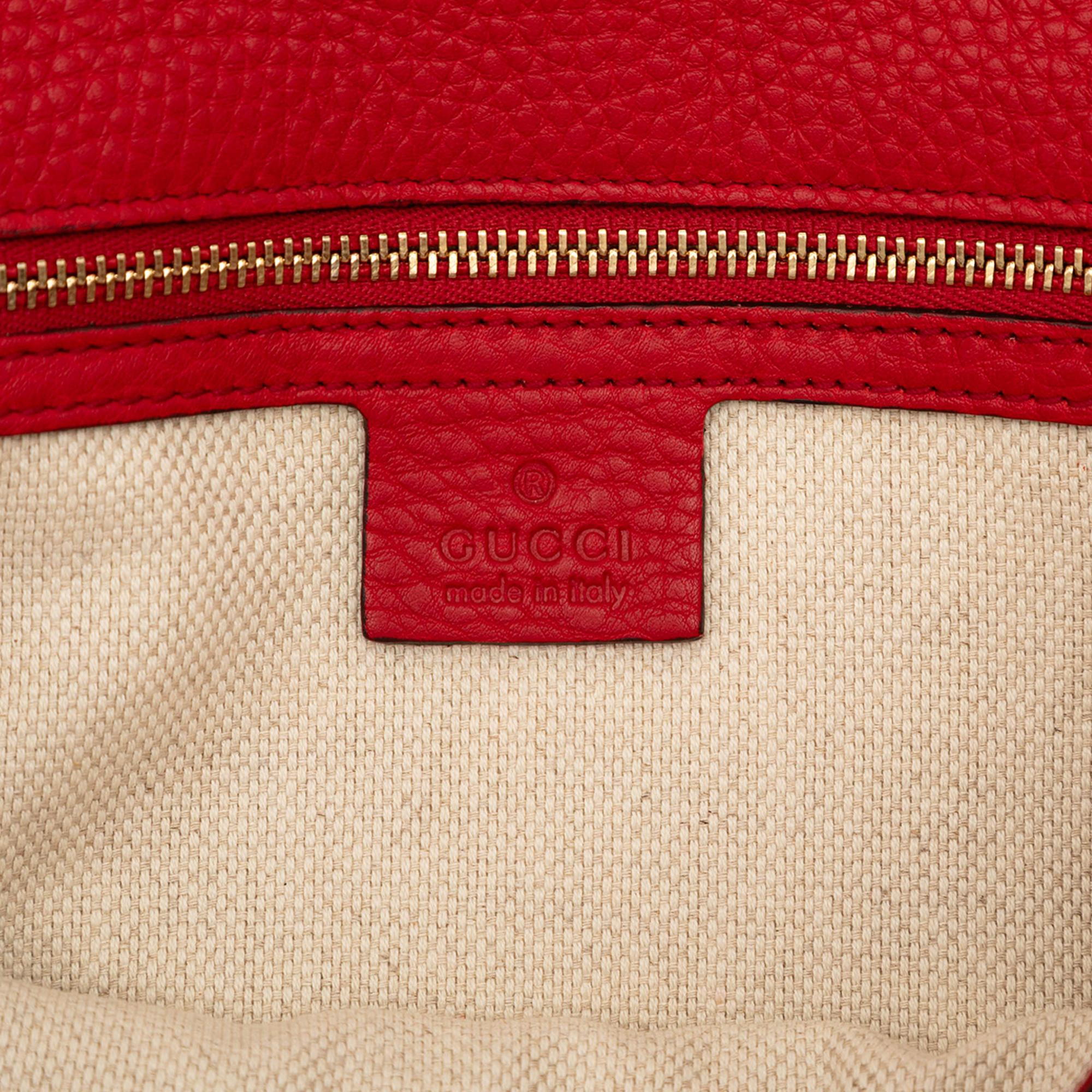 Gucci Calfskin Soho Disco Clutch