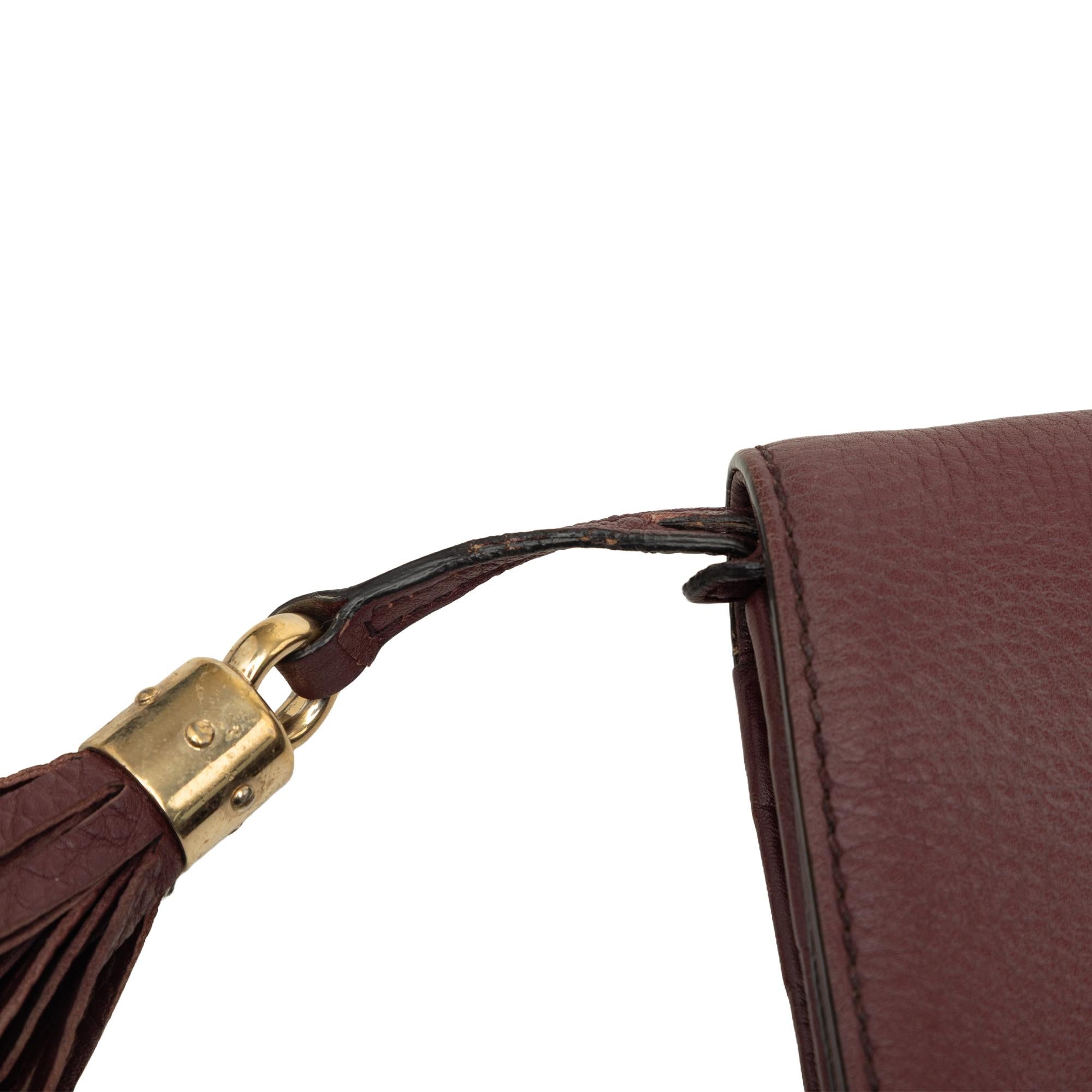Gucci Calfskin Soho Disco Clutch