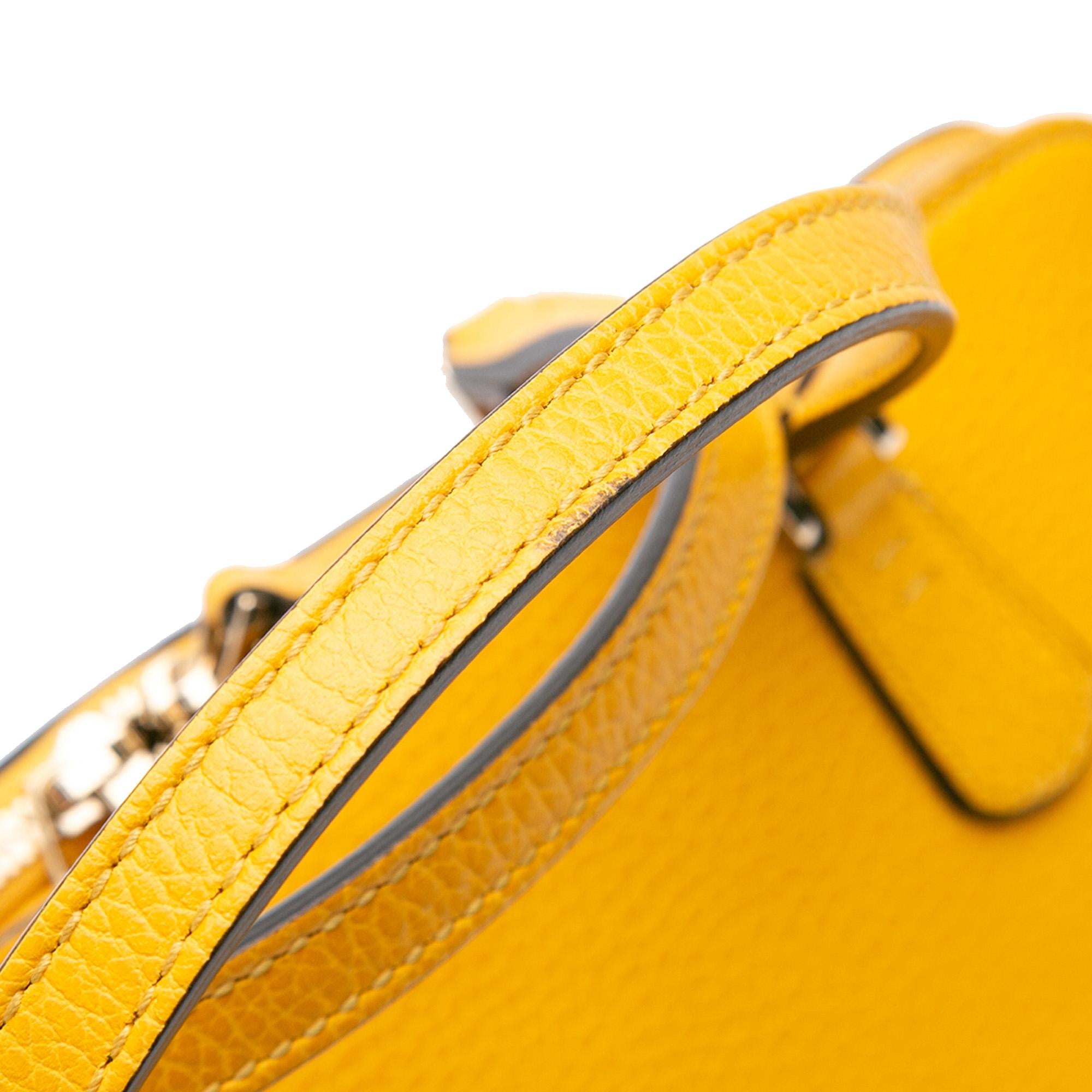Gucci Calfskin Swing Top Handle Satchel