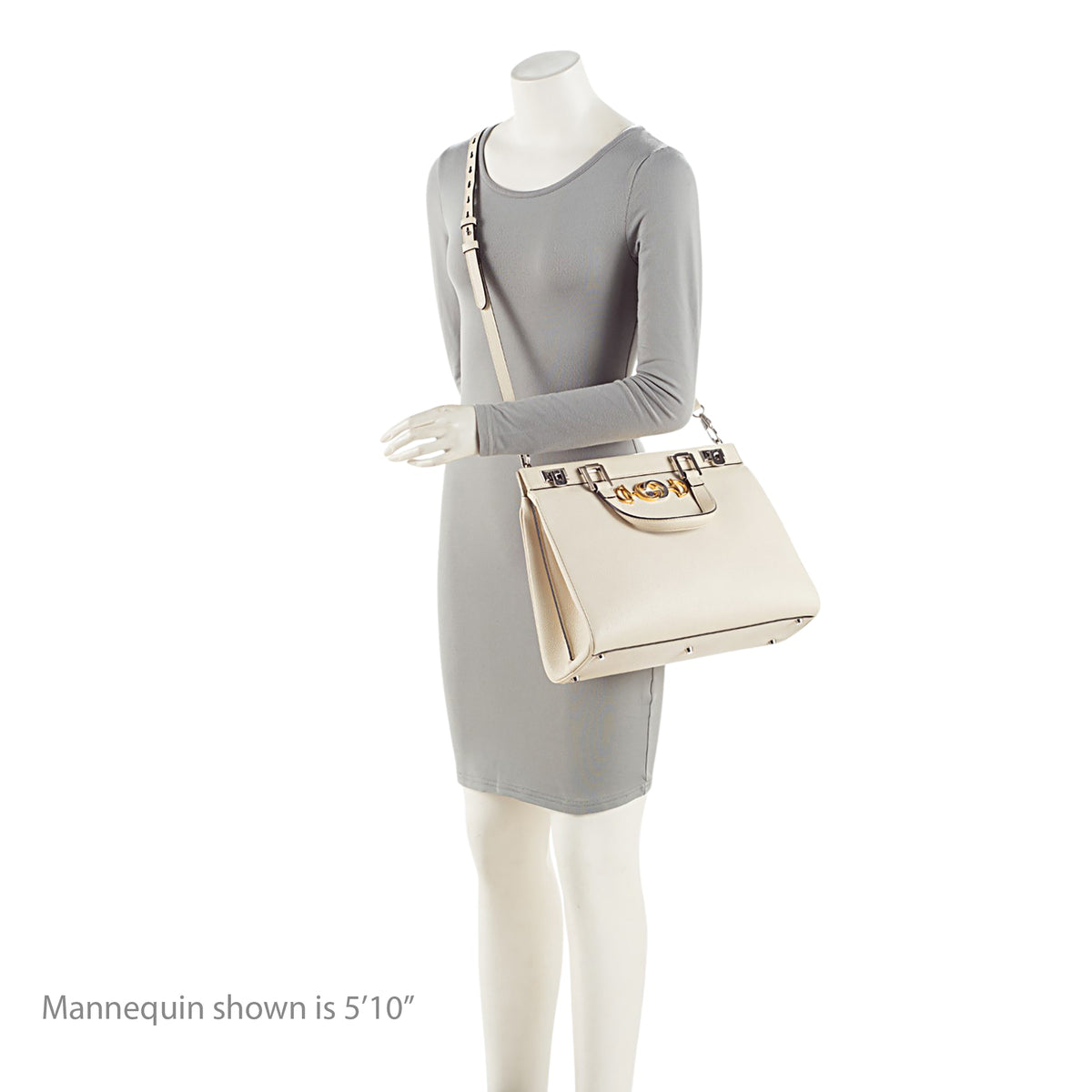 Gucci Calfskin Zumi Medium Tote