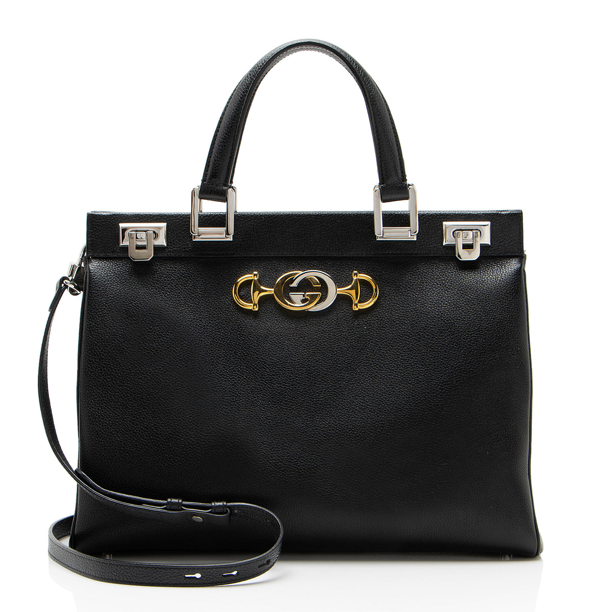 Gucci Calfskin Zumi Medium Tote