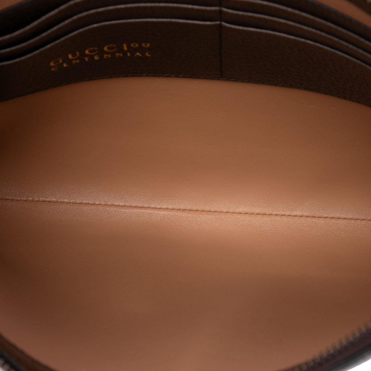 Gucci Canvas 100 Centennial Music is Mine Clutch