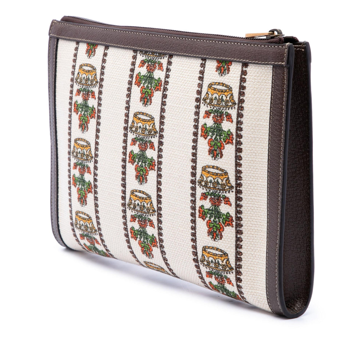 Gucci Canvas 100 Centennial Music is Mine Clutch