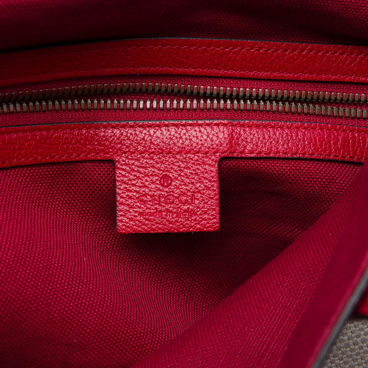 Gucci Canvas Baiadera Striped Tote