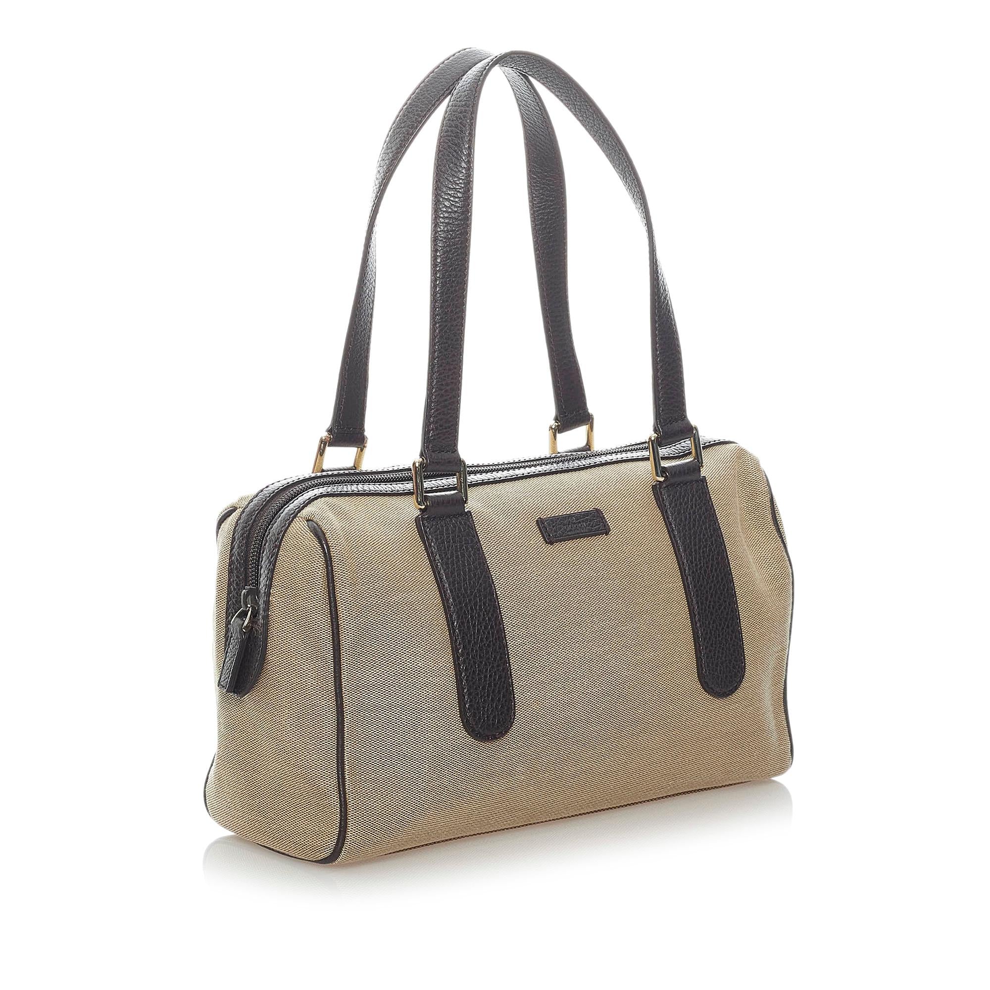 Gucci Canvas Handbag (SHG-32780)