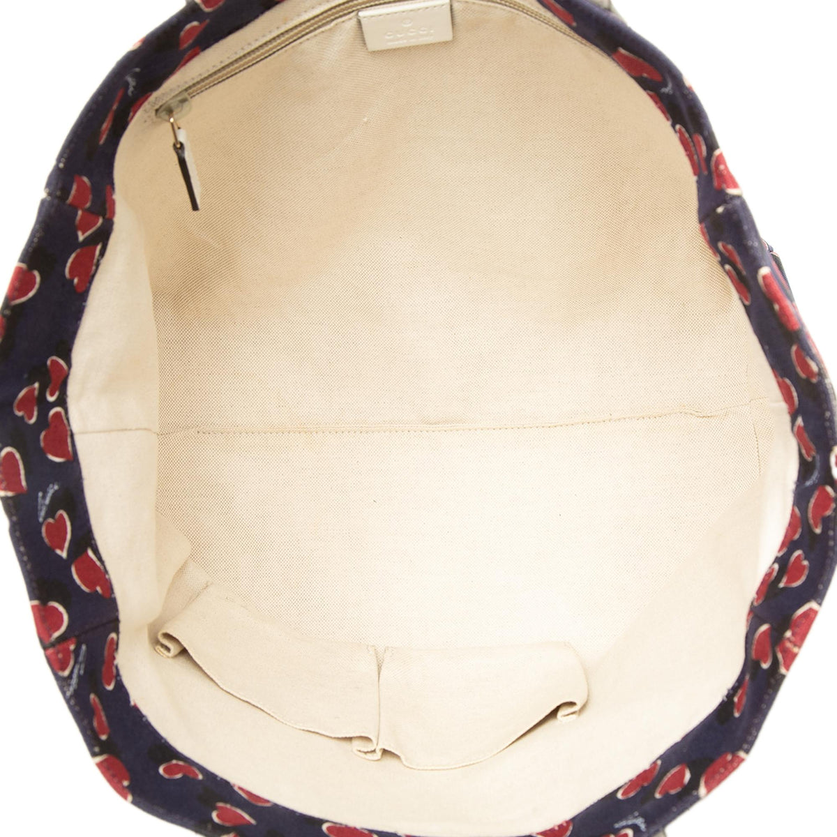 Gucci Canvas Heartbeat Tote