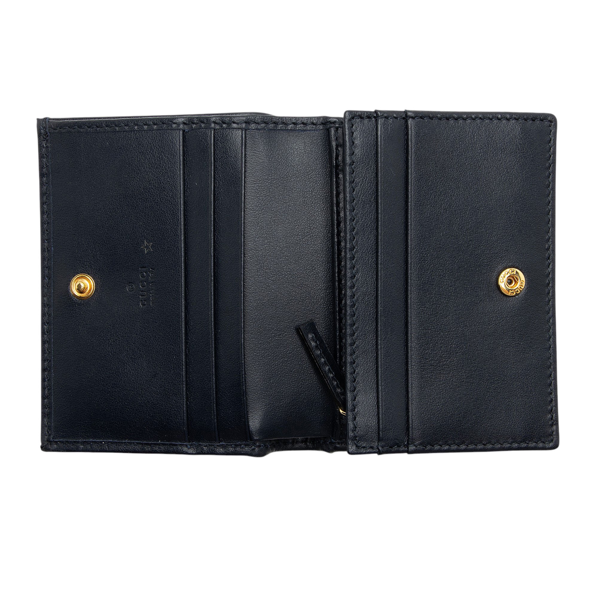 Gucci Canvas Horsebit 1955 Card Case