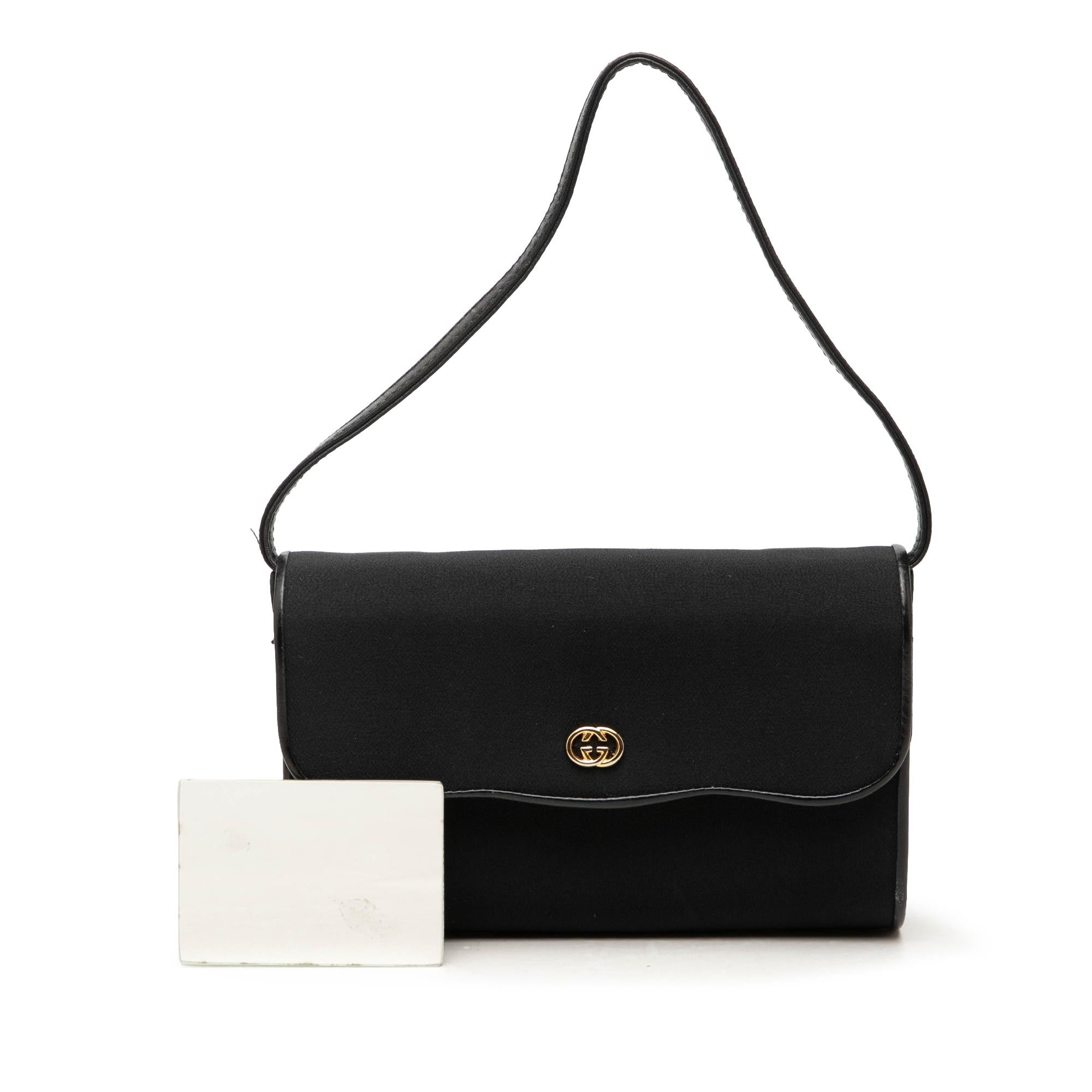 Gucci Canvas Interlocking G Chain Shoulder Bag