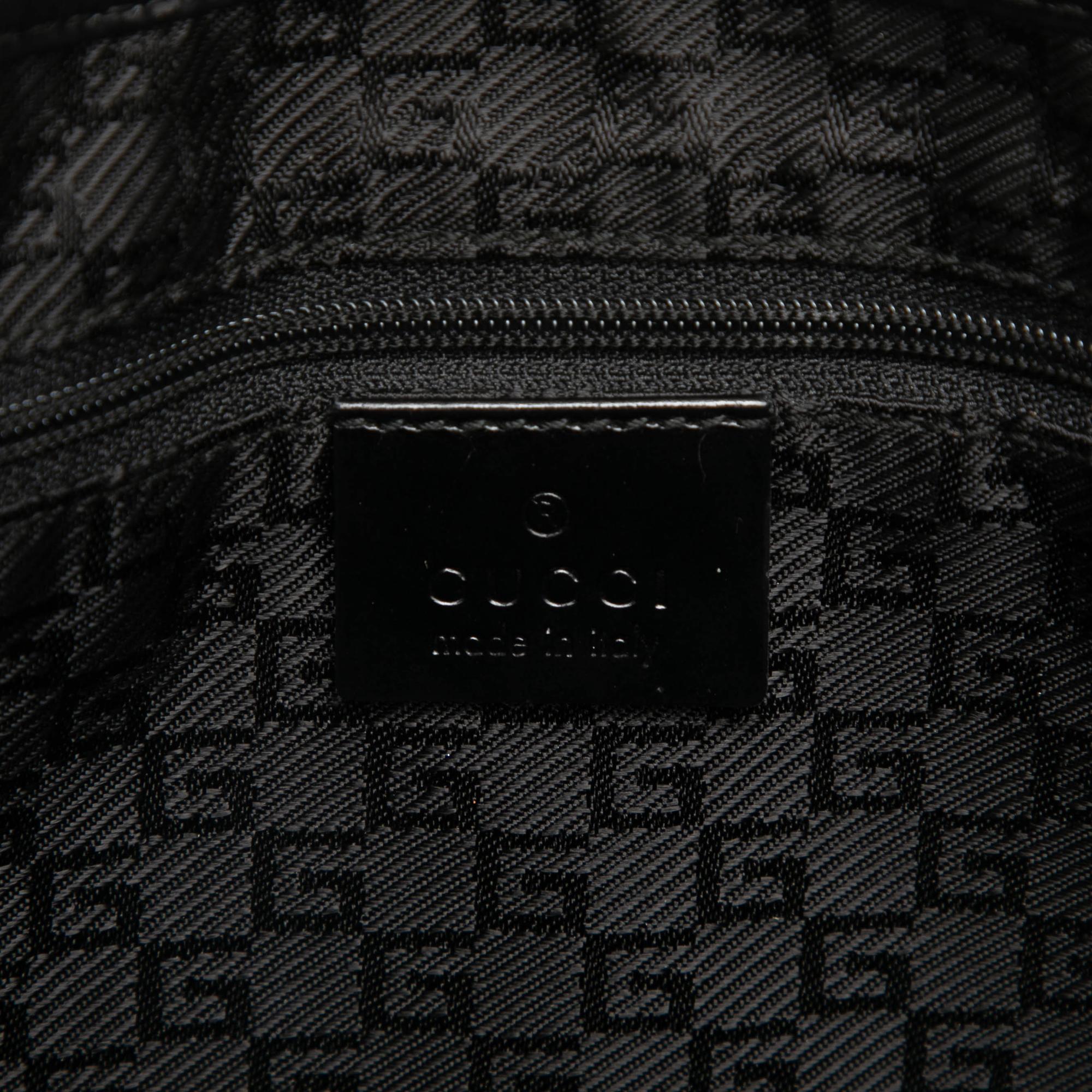 Gucci Canvas Jackie Shoulder Bag