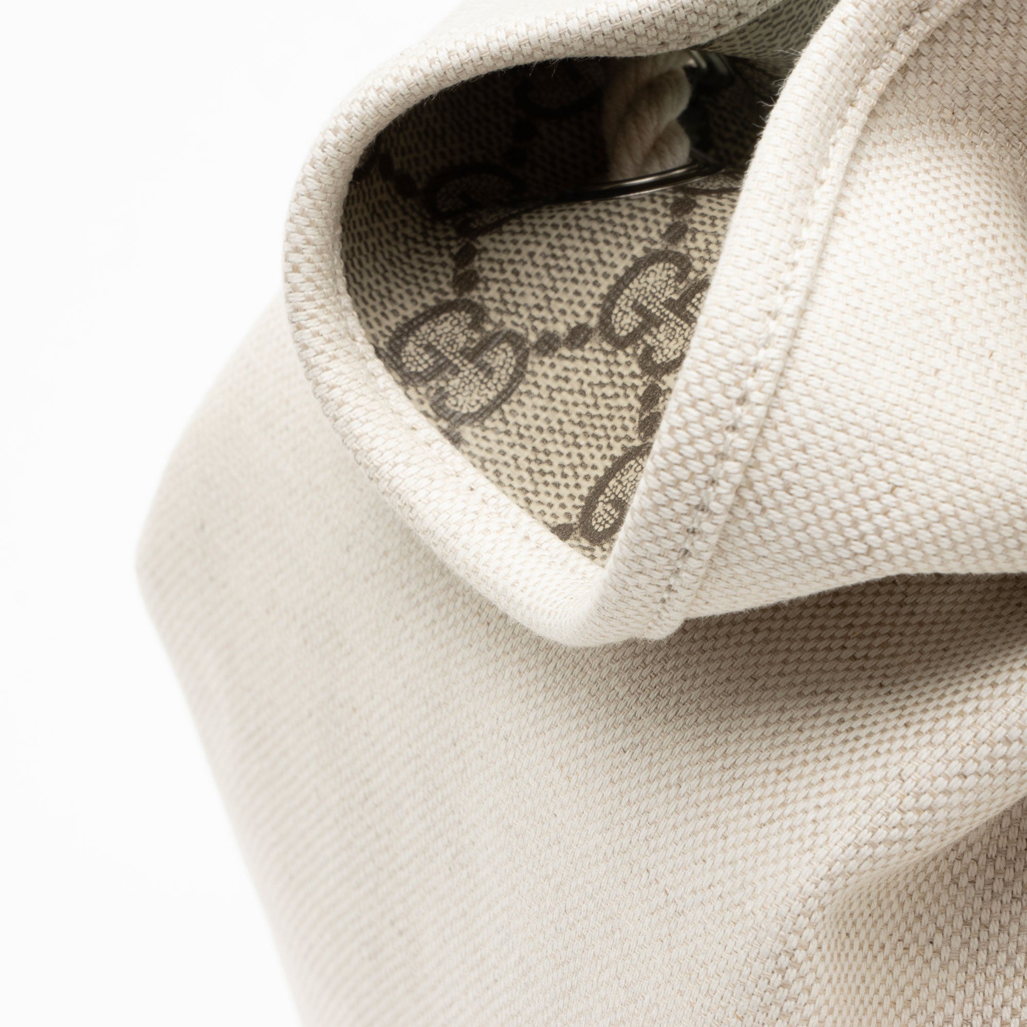 Gucci Canvas Logo Bucket Bag