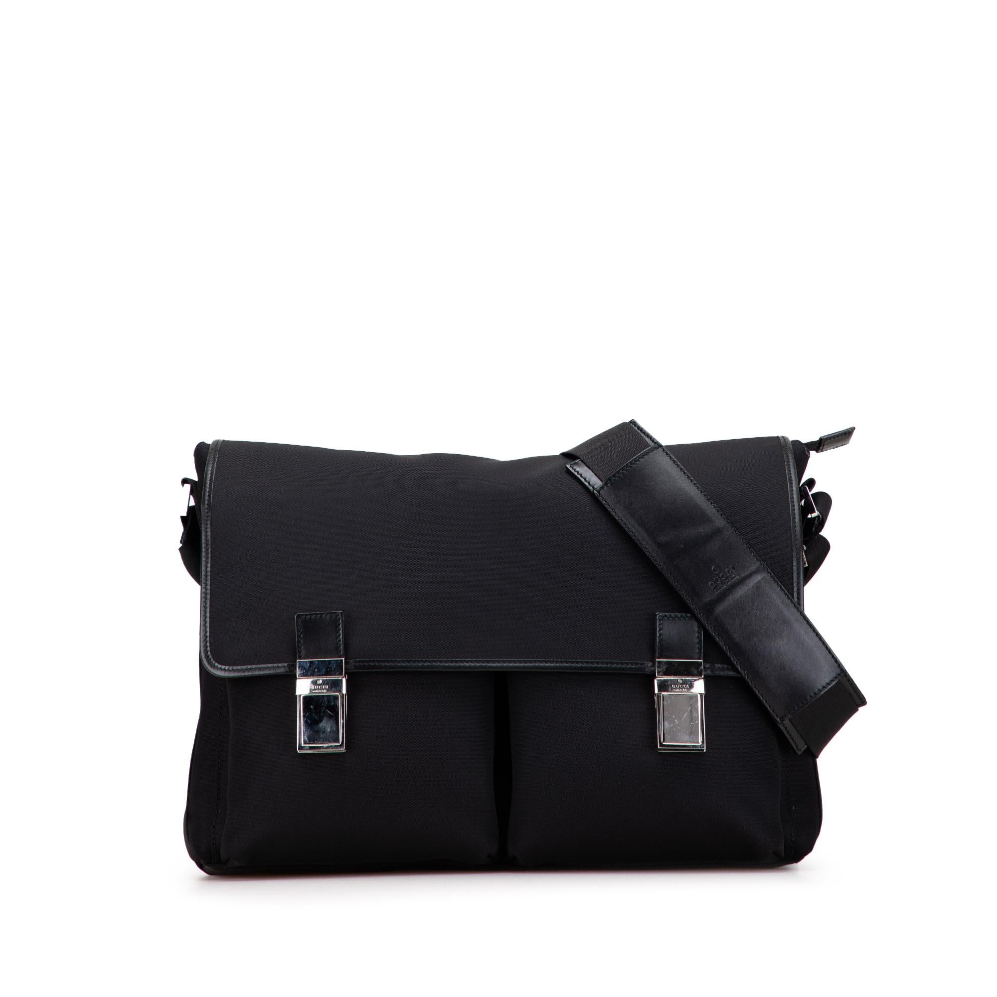 Gucci Canvas Messenger Bag
