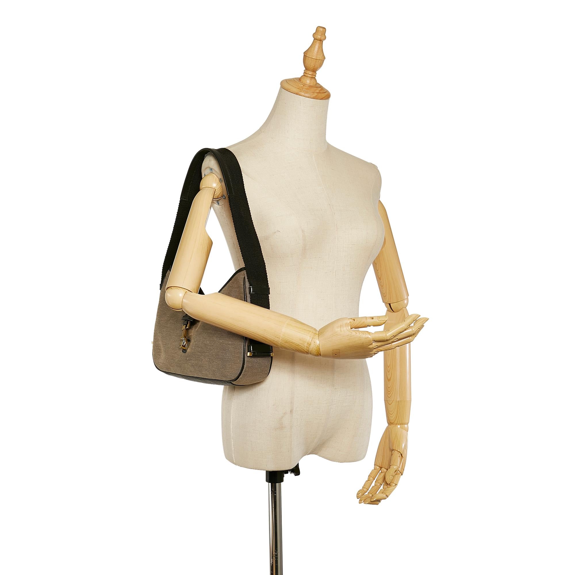 Gucci Canvas Shoulder Bag (SHG-31646)