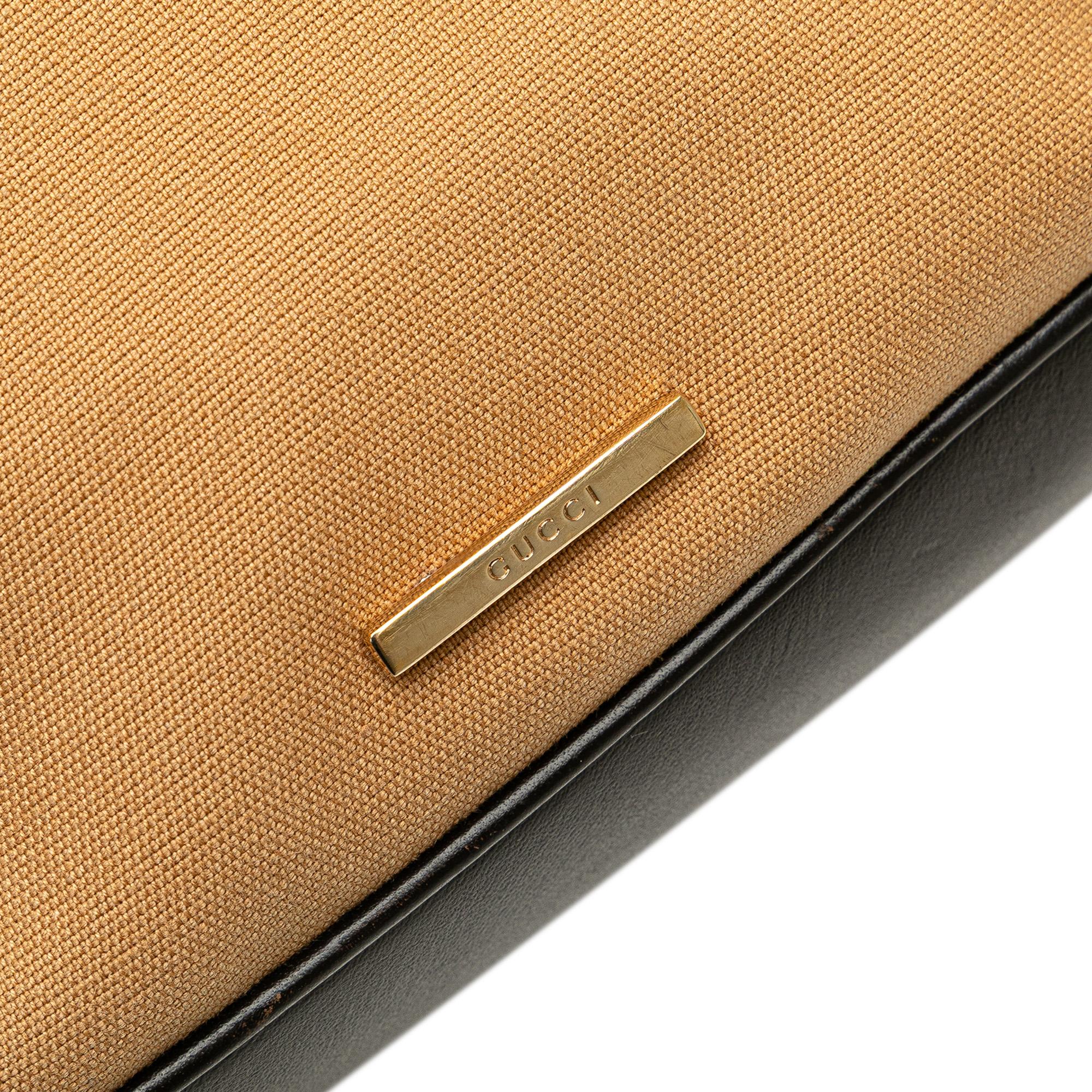 Gucci Canvas Shoulder Bag