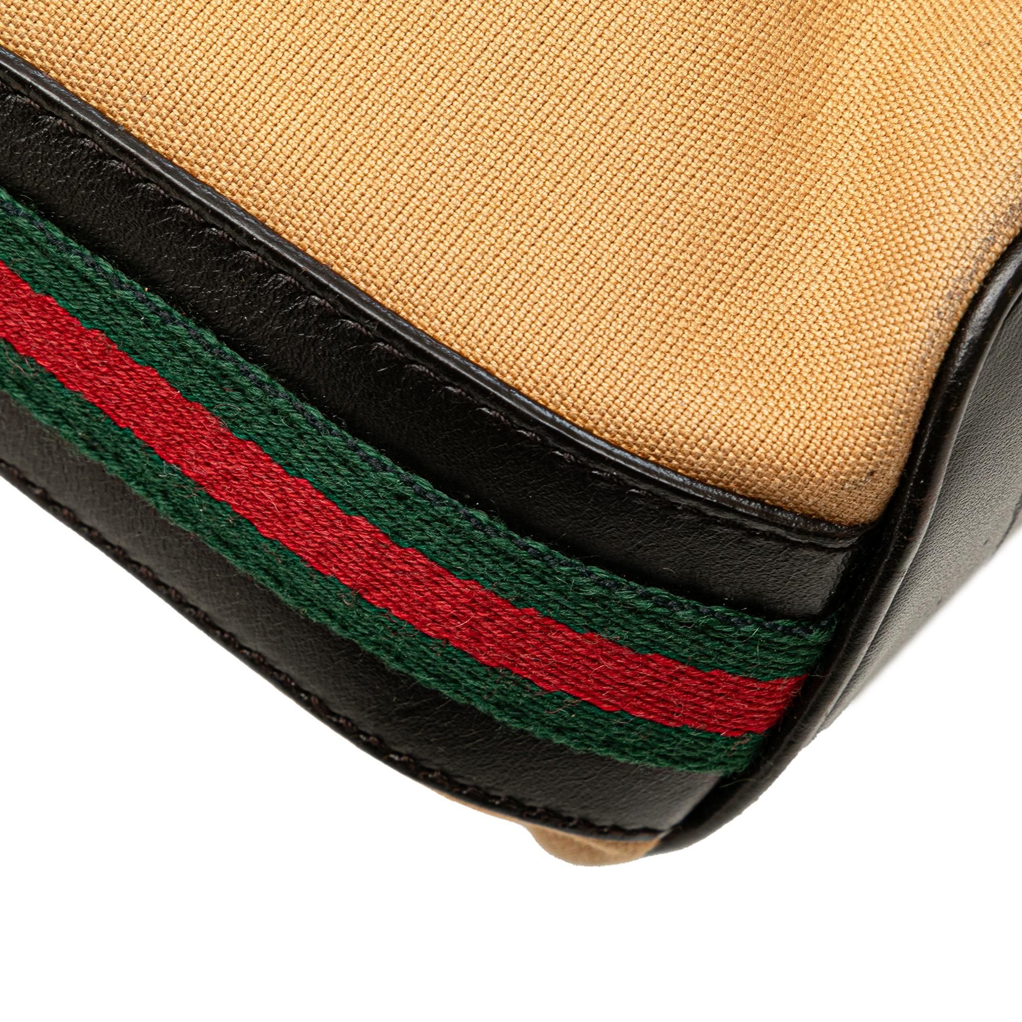 Gucci Canvas Shoulder Bag