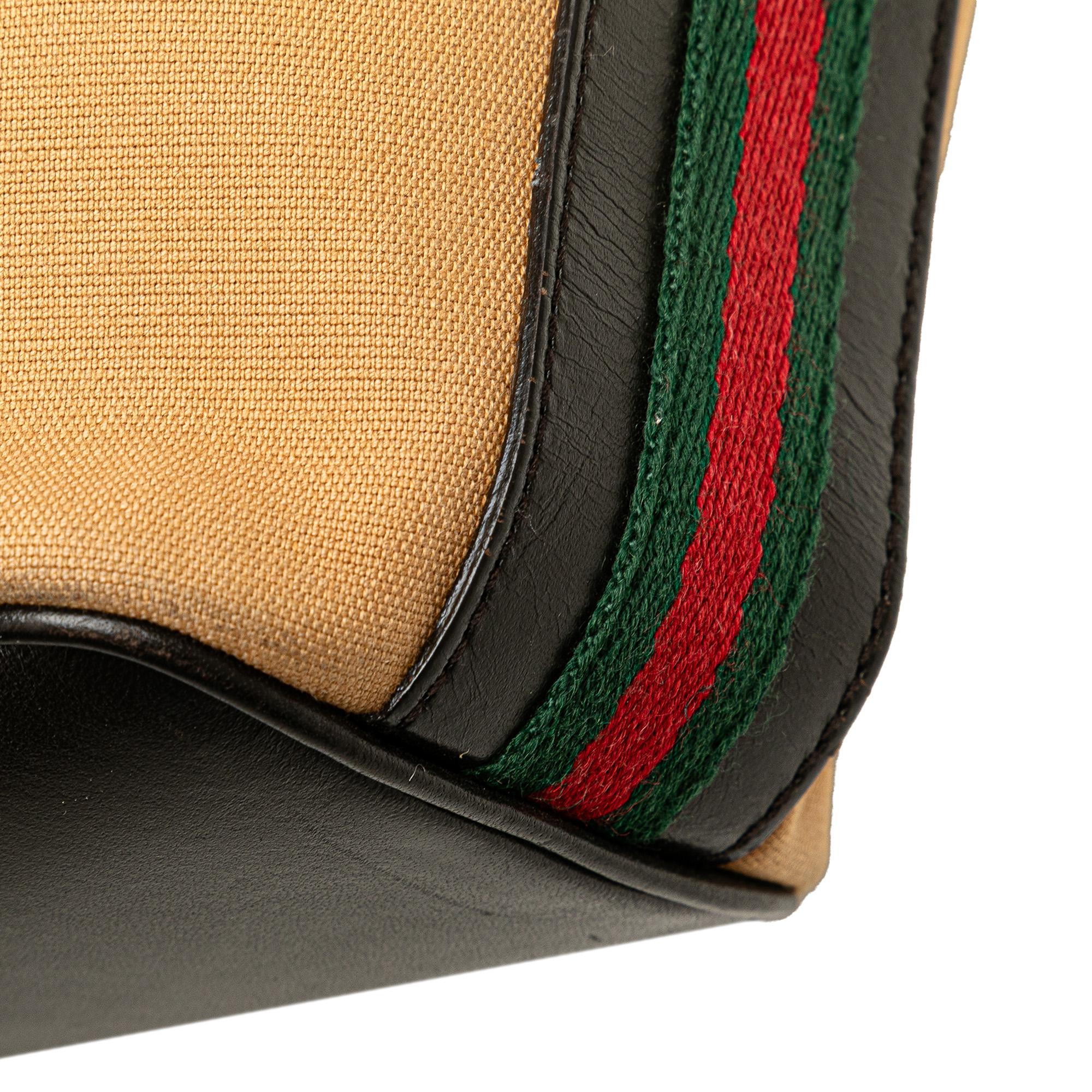 Gucci Canvas Shoulder Bag