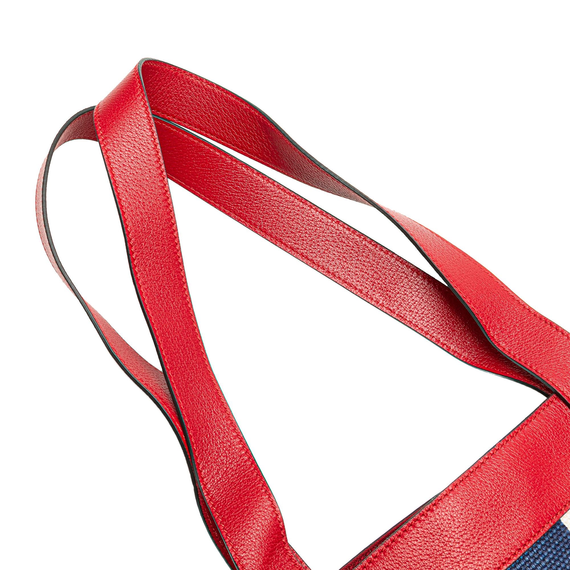 Gucci Canvas Sylvie Baiadera Tote