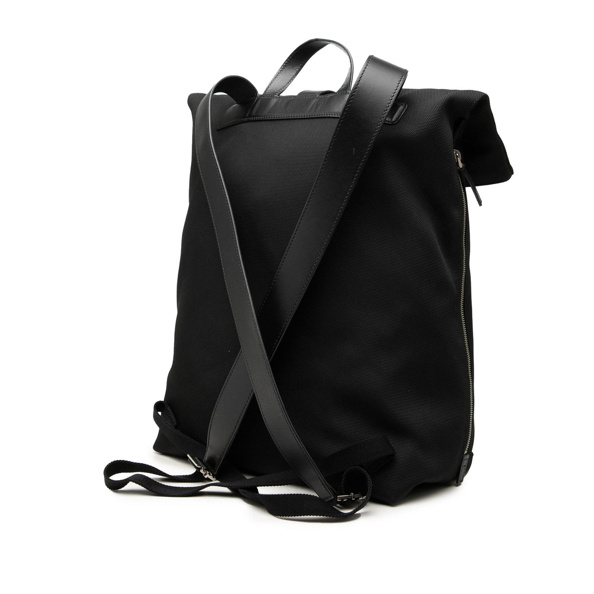 Gucci Canvas Techno Web Fold Over Backpack