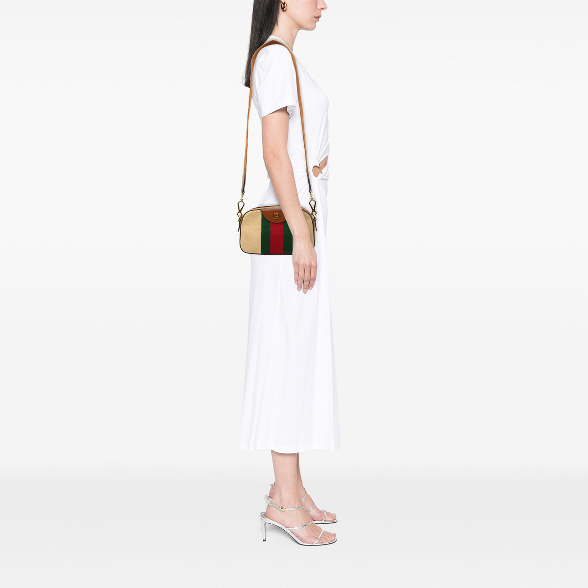Gucci Canvas Web Camera Bag