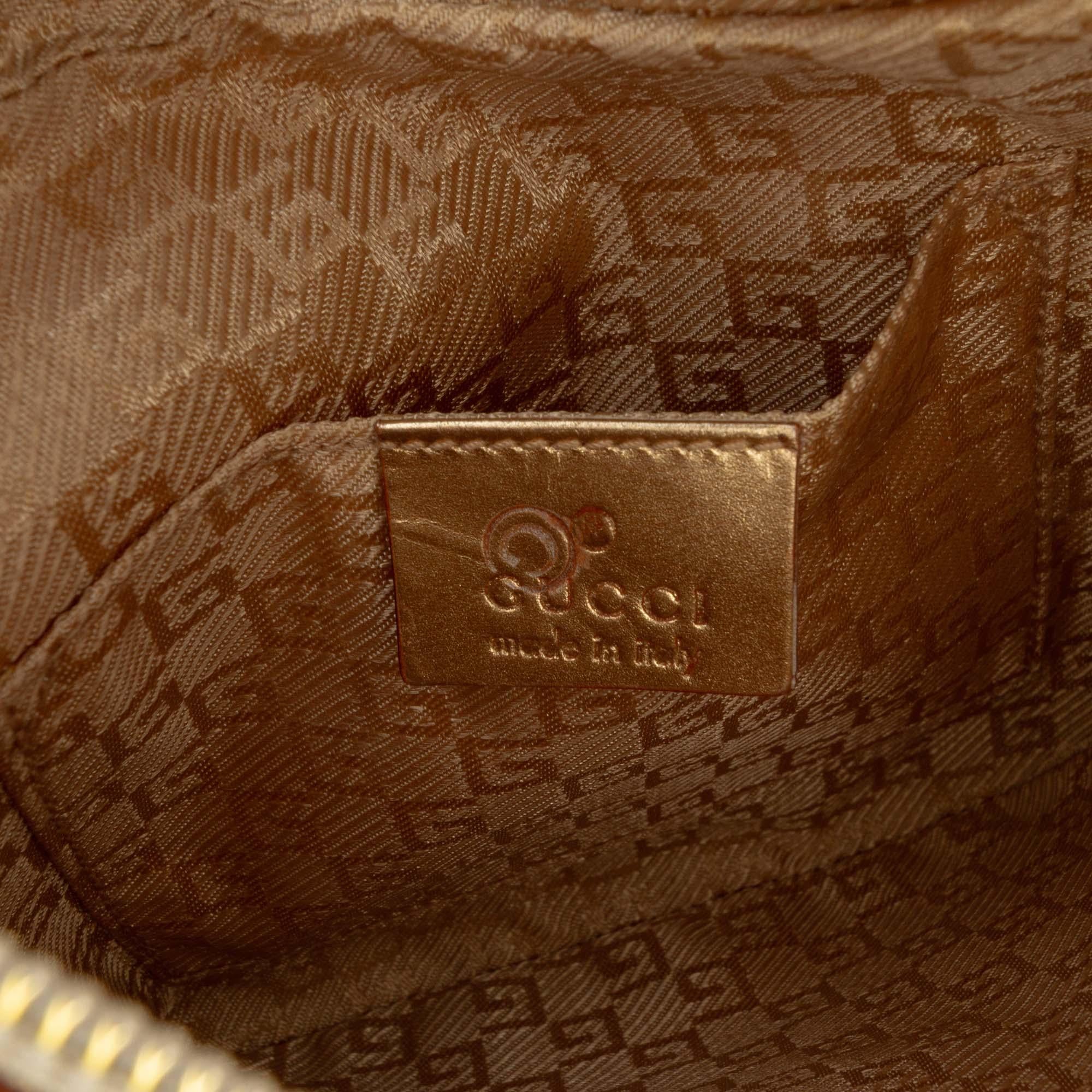 Gucci Canvas Web Hobo
