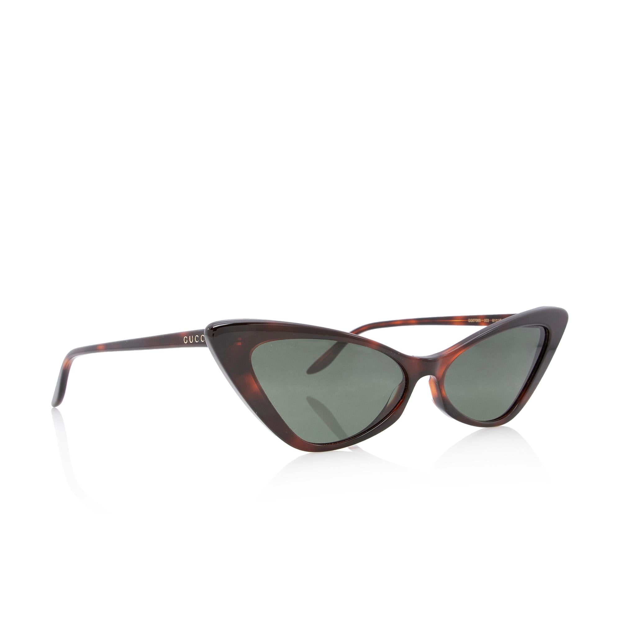 Gucci Capri Cat Eye Sunglasses (SHF-23210)