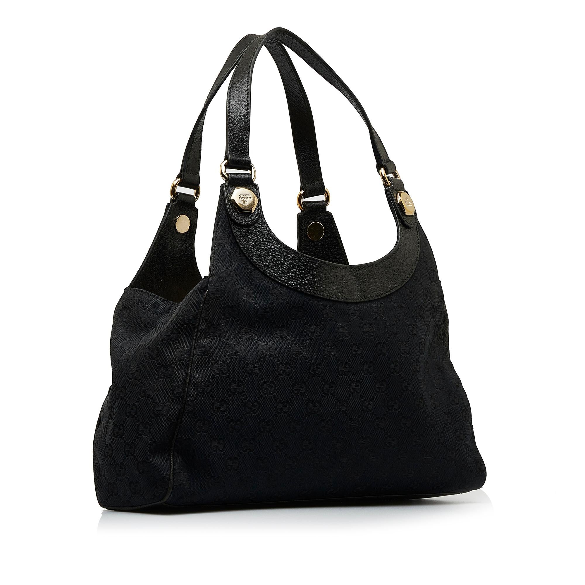 Gucci Charmy GG Canvas Shoulder Bag (SHG-26kHzx)