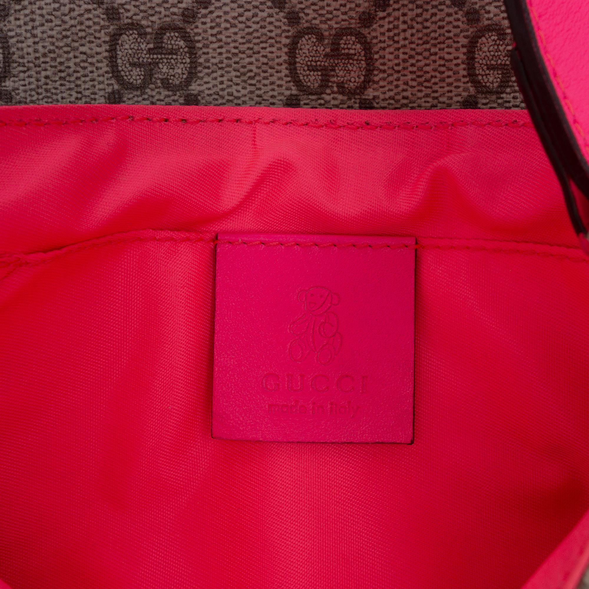 Gucci Childrens GG Supreme Satchel