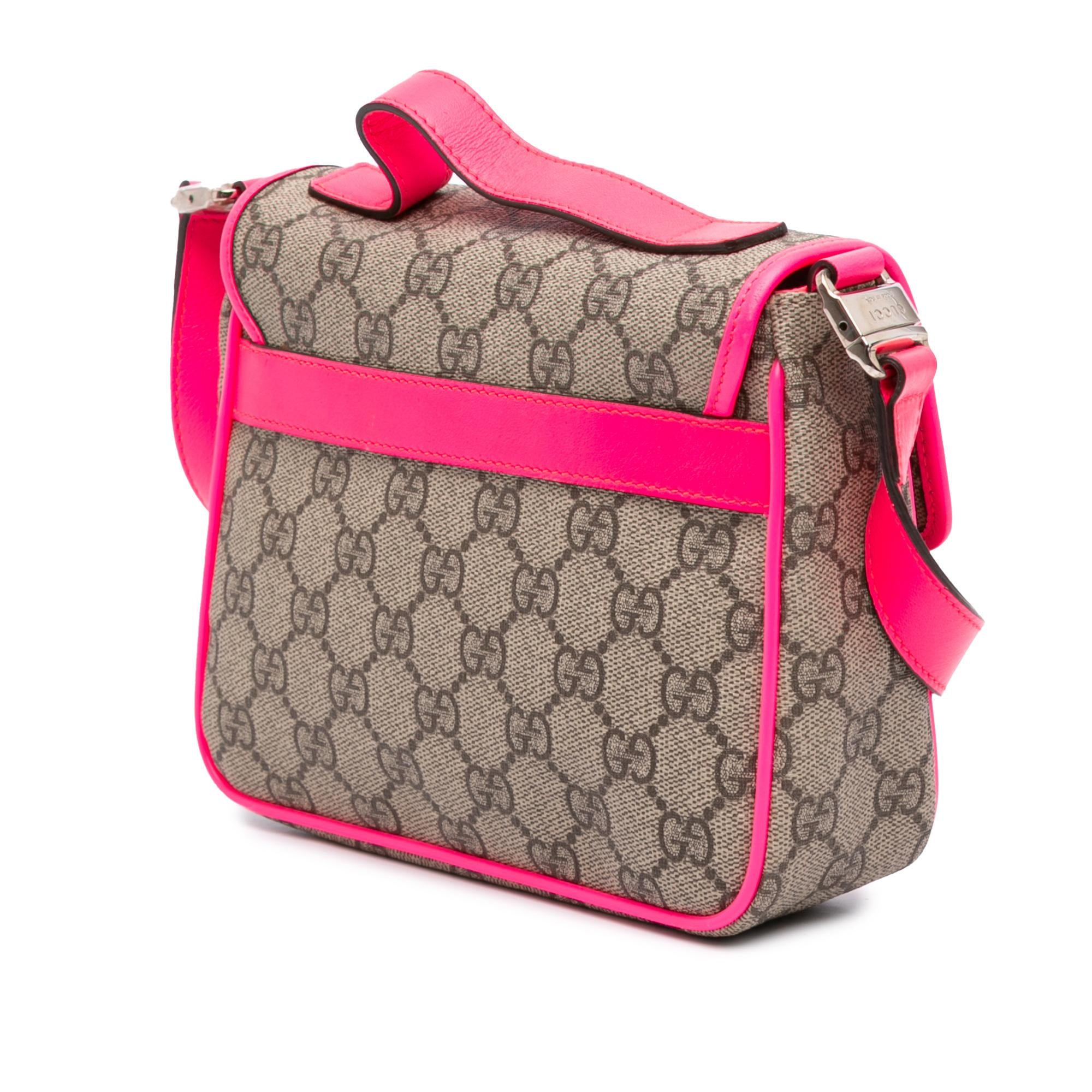 Gucci Childrens GG Supreme Satchel