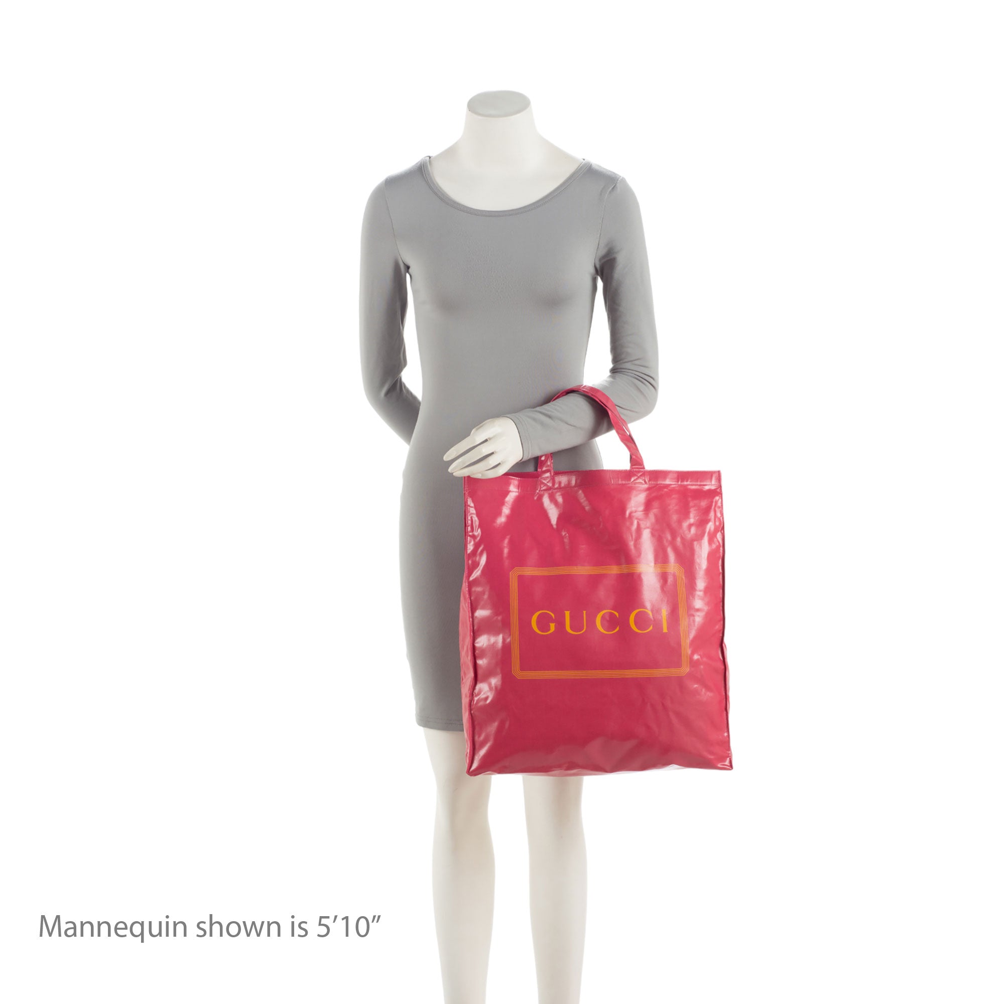 Gucci Coated Canvas Logo Tote (SHF-M9vzpS)