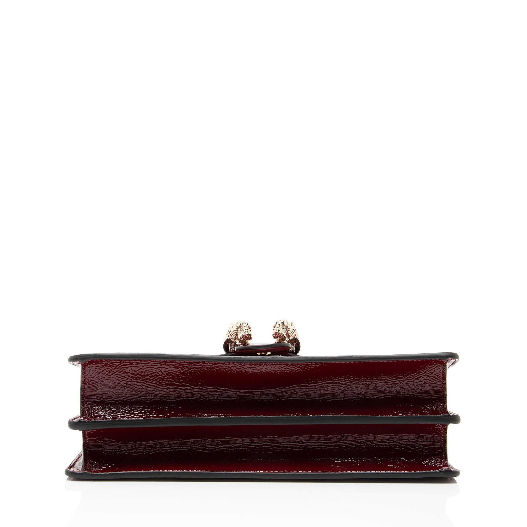 Gucci Crinkled Patent Leather Dionysus Medium Shoulder Bag