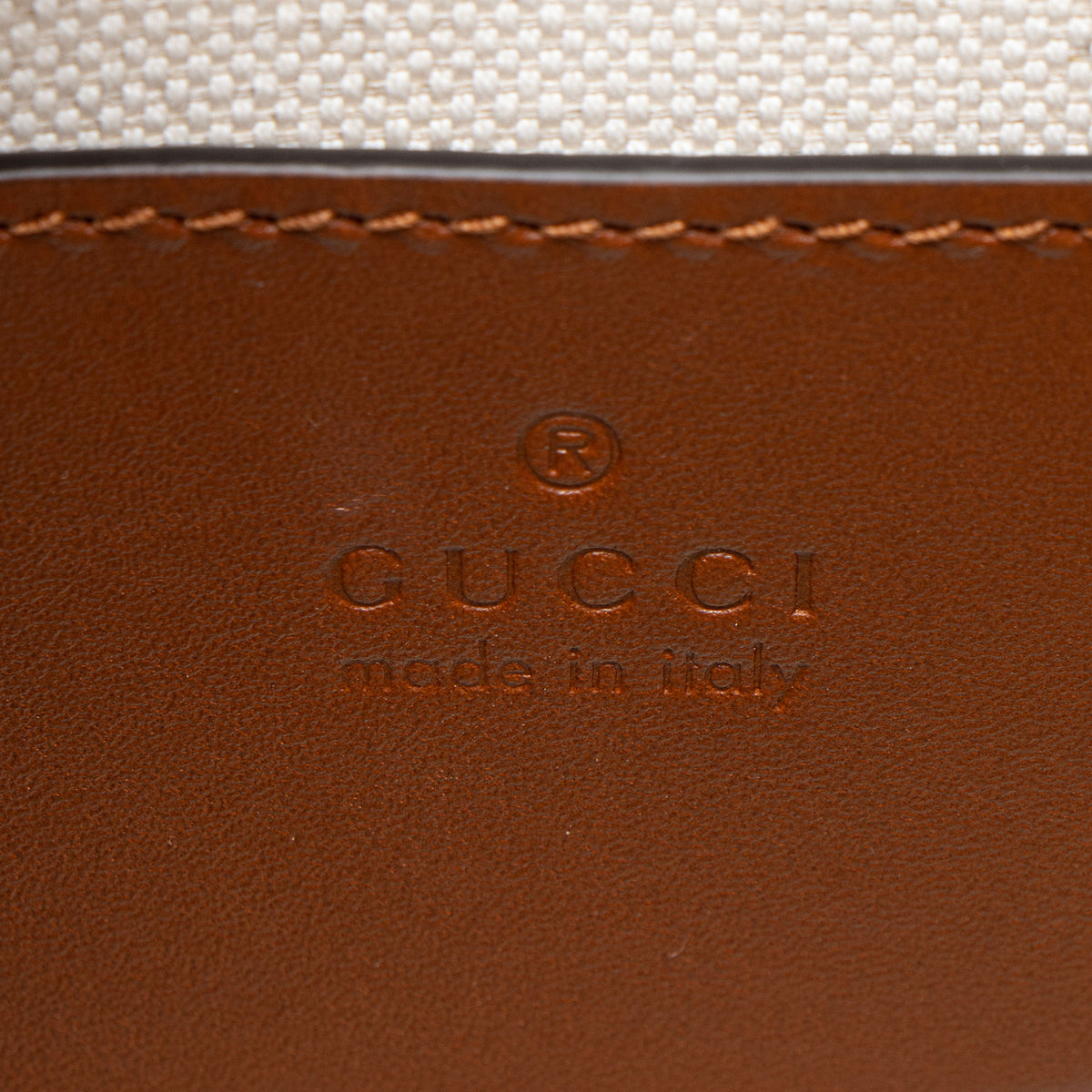 Gucci Crystal GG Canvas Bamboo Diana Mini Tote