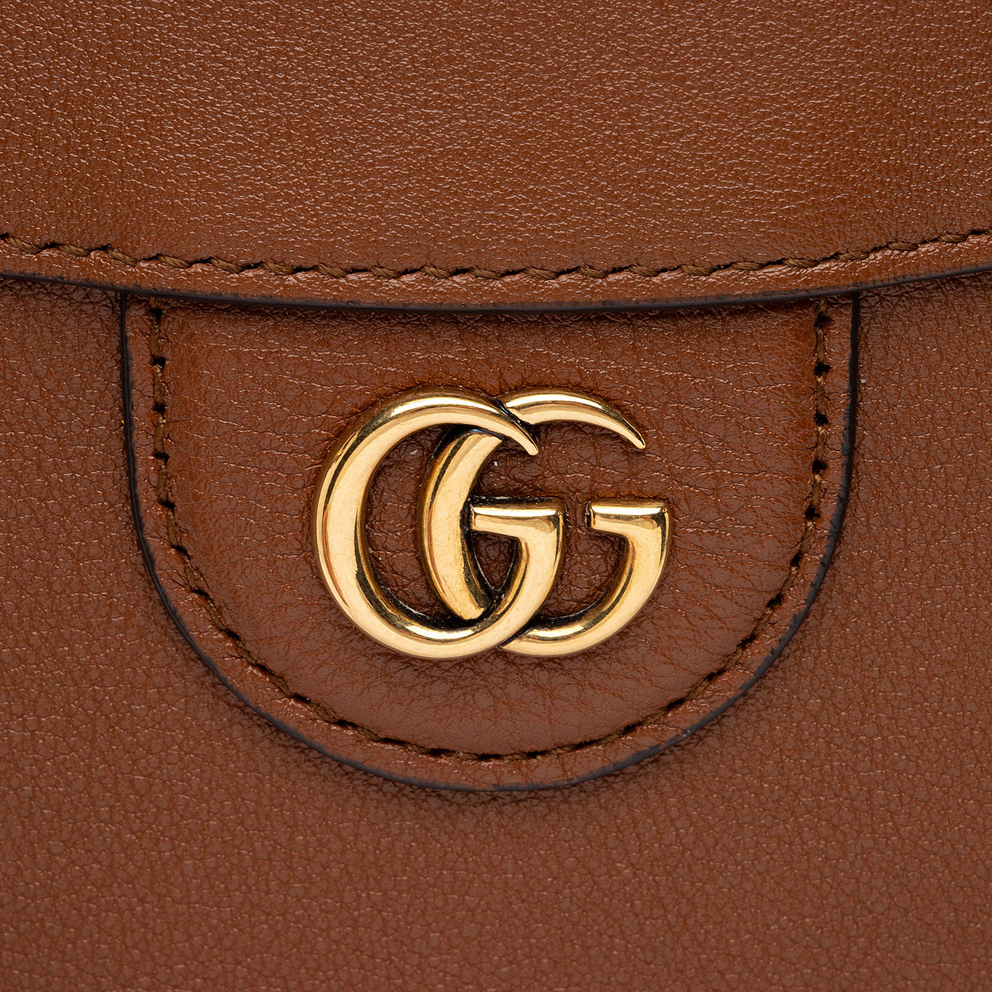 Gucci Cuir Leather Diana Medium Tote