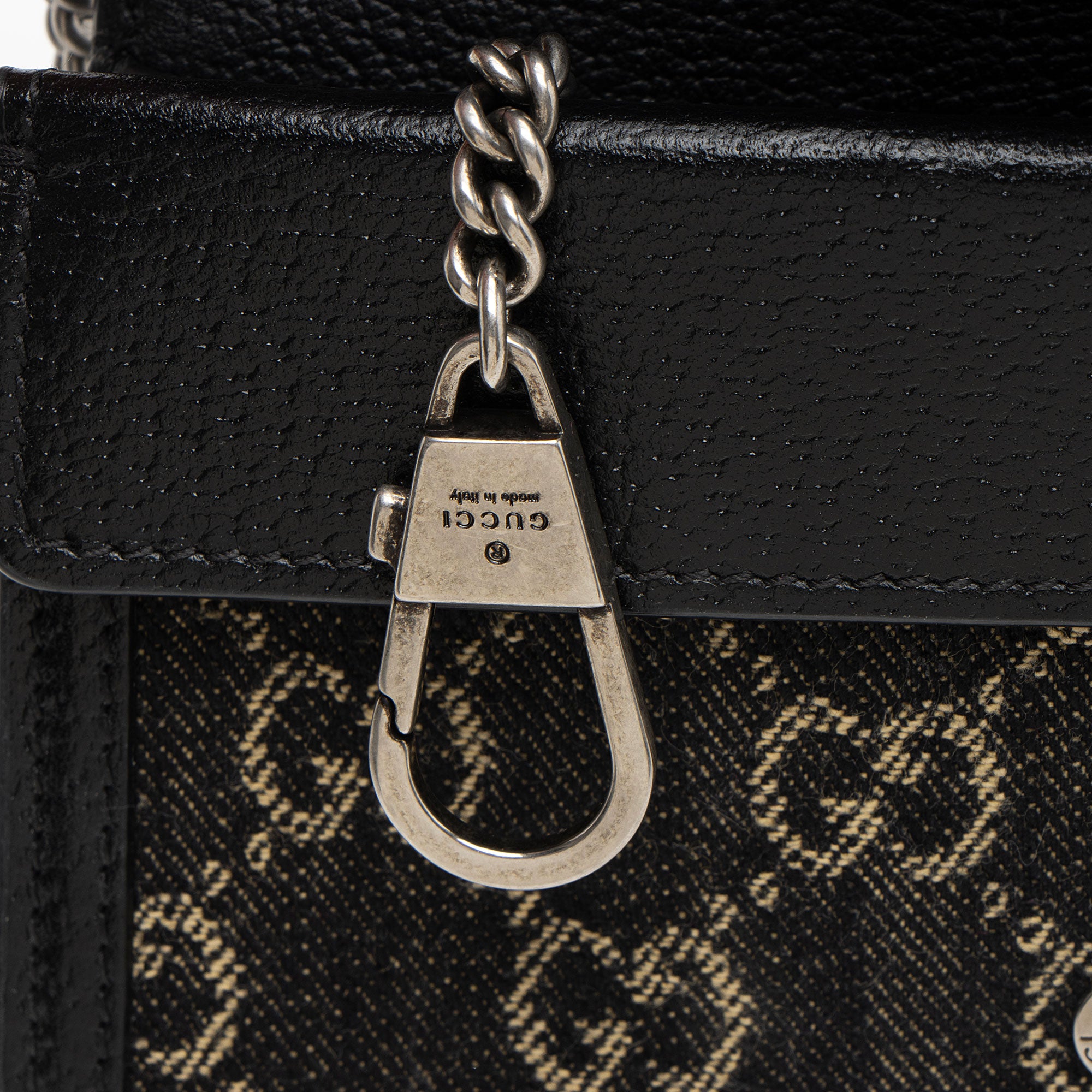 Gucci Denim Dionysus Super Mini Shoulder Bag (SHF-znXV7t)