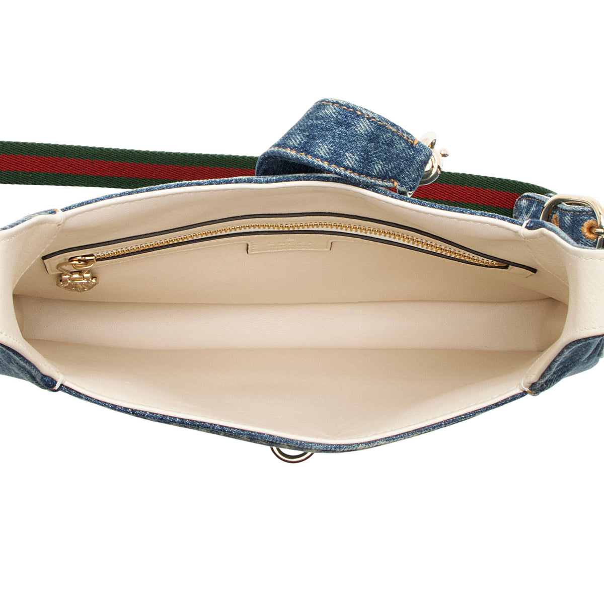 Gucci Denim Jackie Shoulder Bag