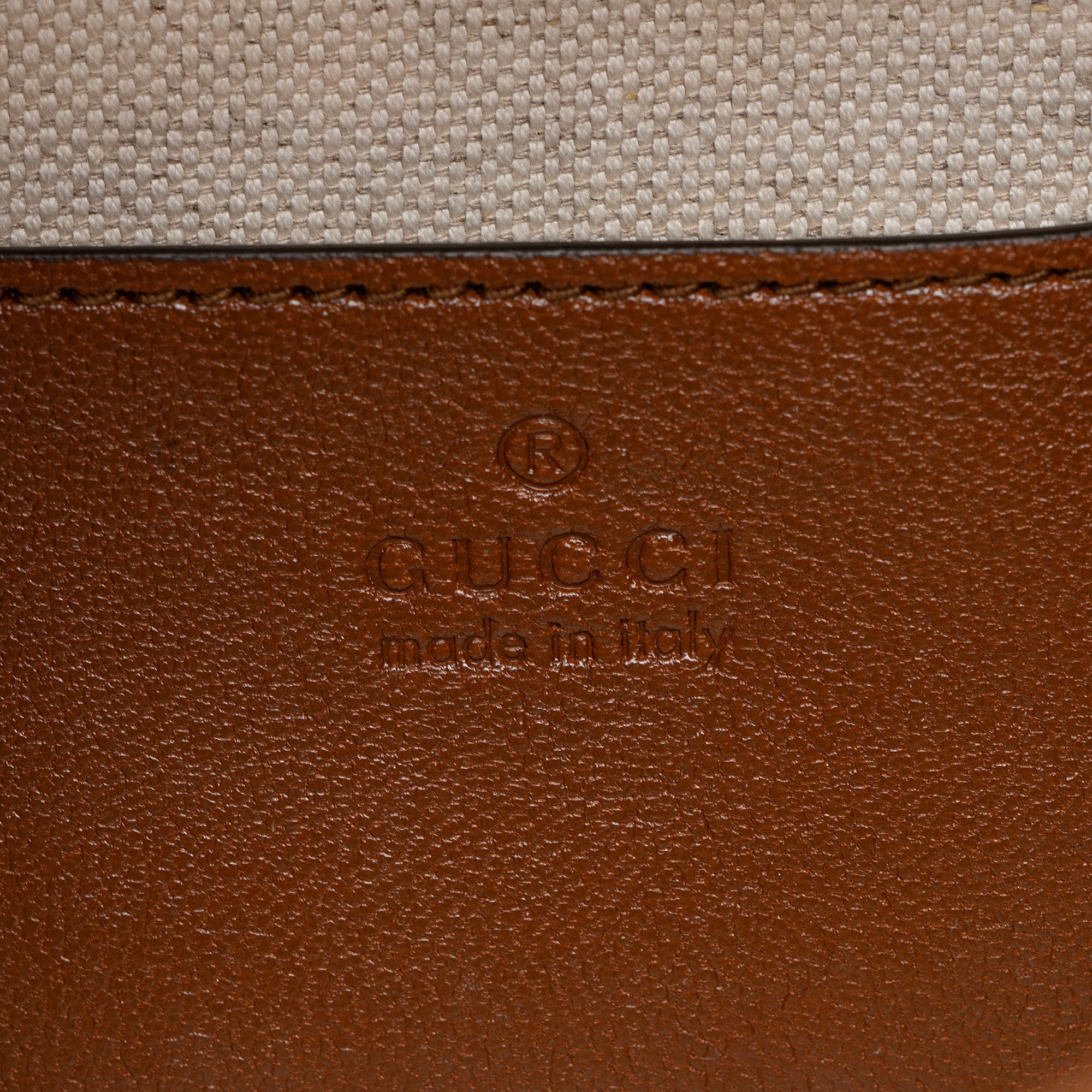 Gucci Diagonal Stitched Calfskin Blondie Top Handle (SHF-Nt6TPc)
