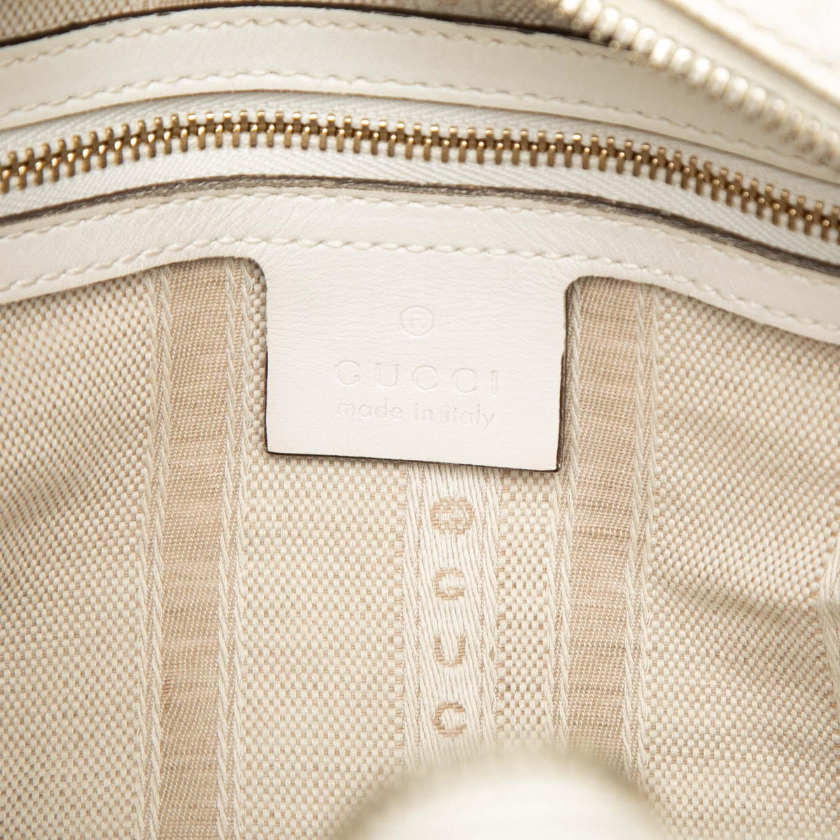 Gucci Diamante Bright Calfskin Satchel